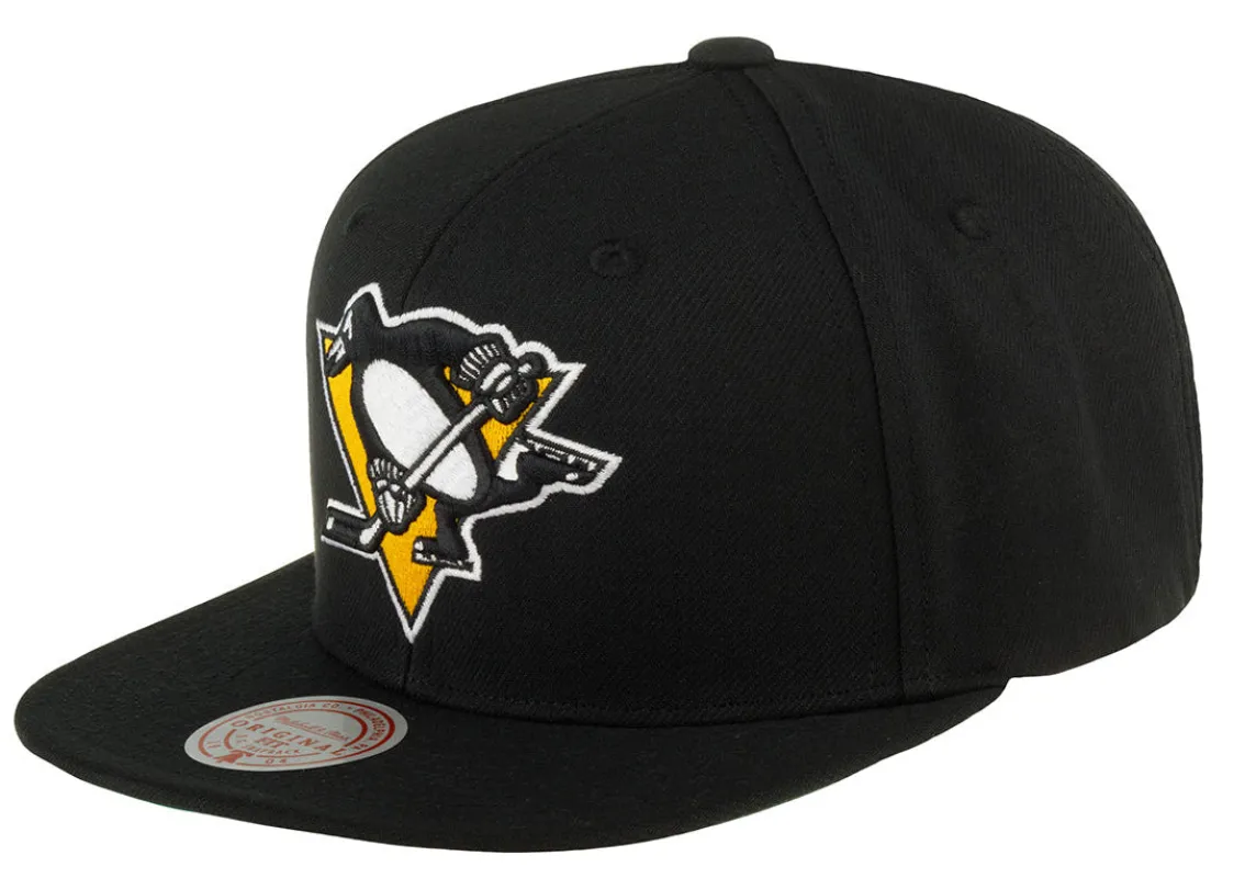 Men's Mitchell & Ness Nhl Top Spot Snapback Penguins sold by Zulily