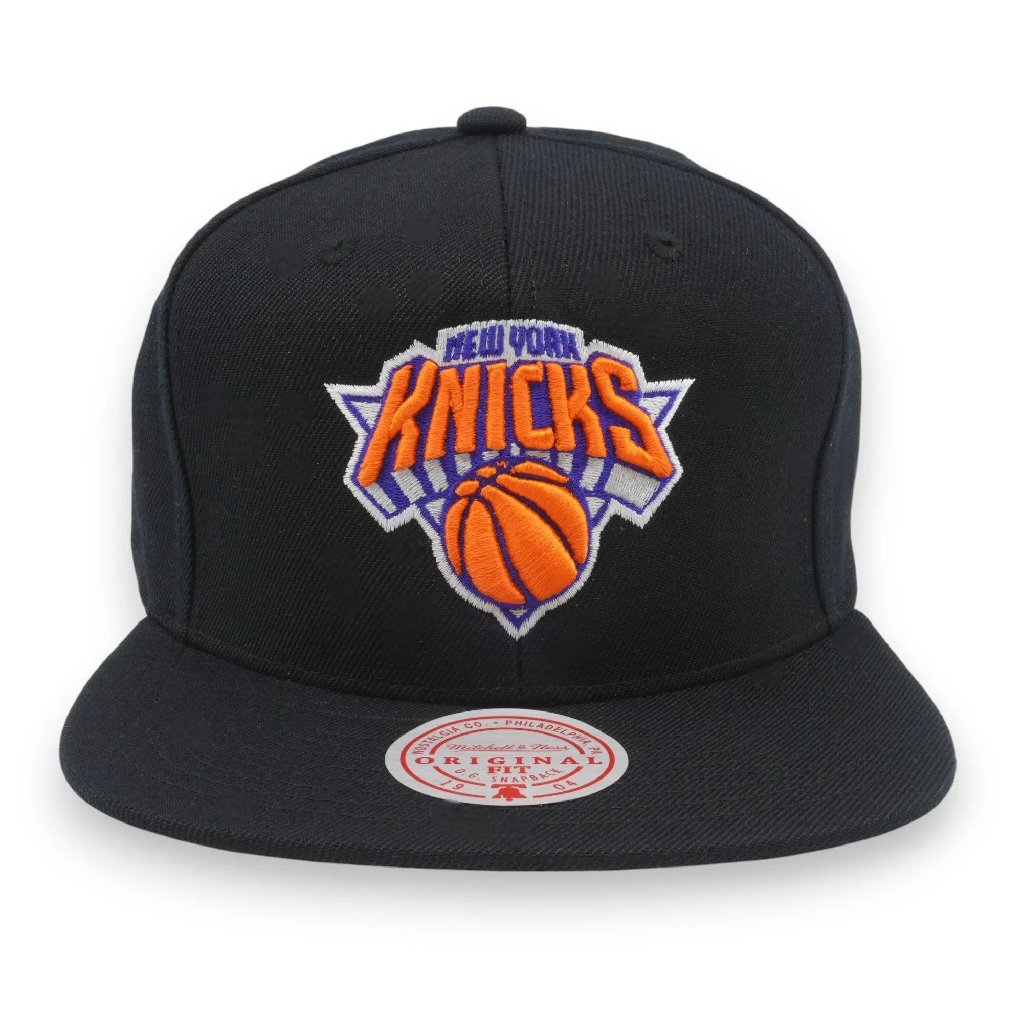 Men's Mitchell & Ness NBA Primary Logo Snapback Knicks - Black sold by Zulily product image thumbnail 2