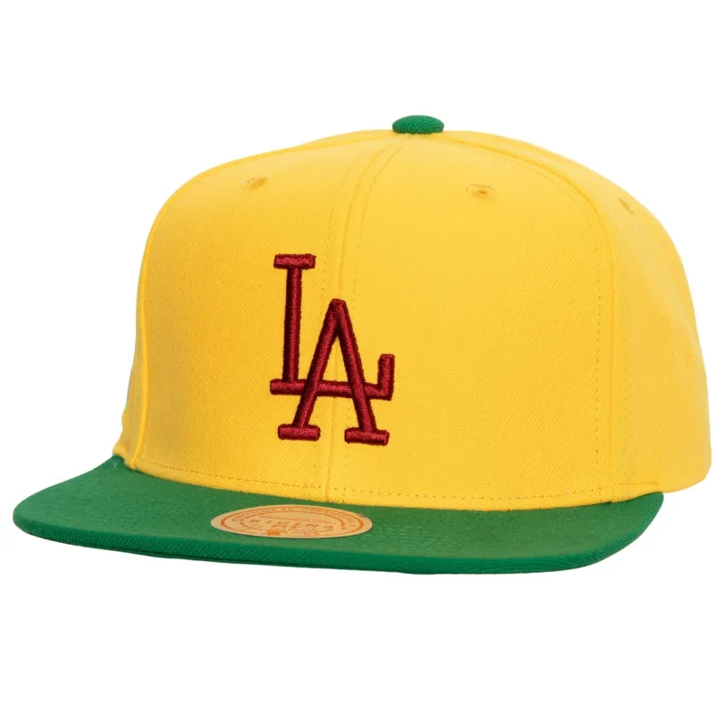 Men's Mitchell & Ness MLB Hometown Snapback Coop Dodgers sold by Zulily