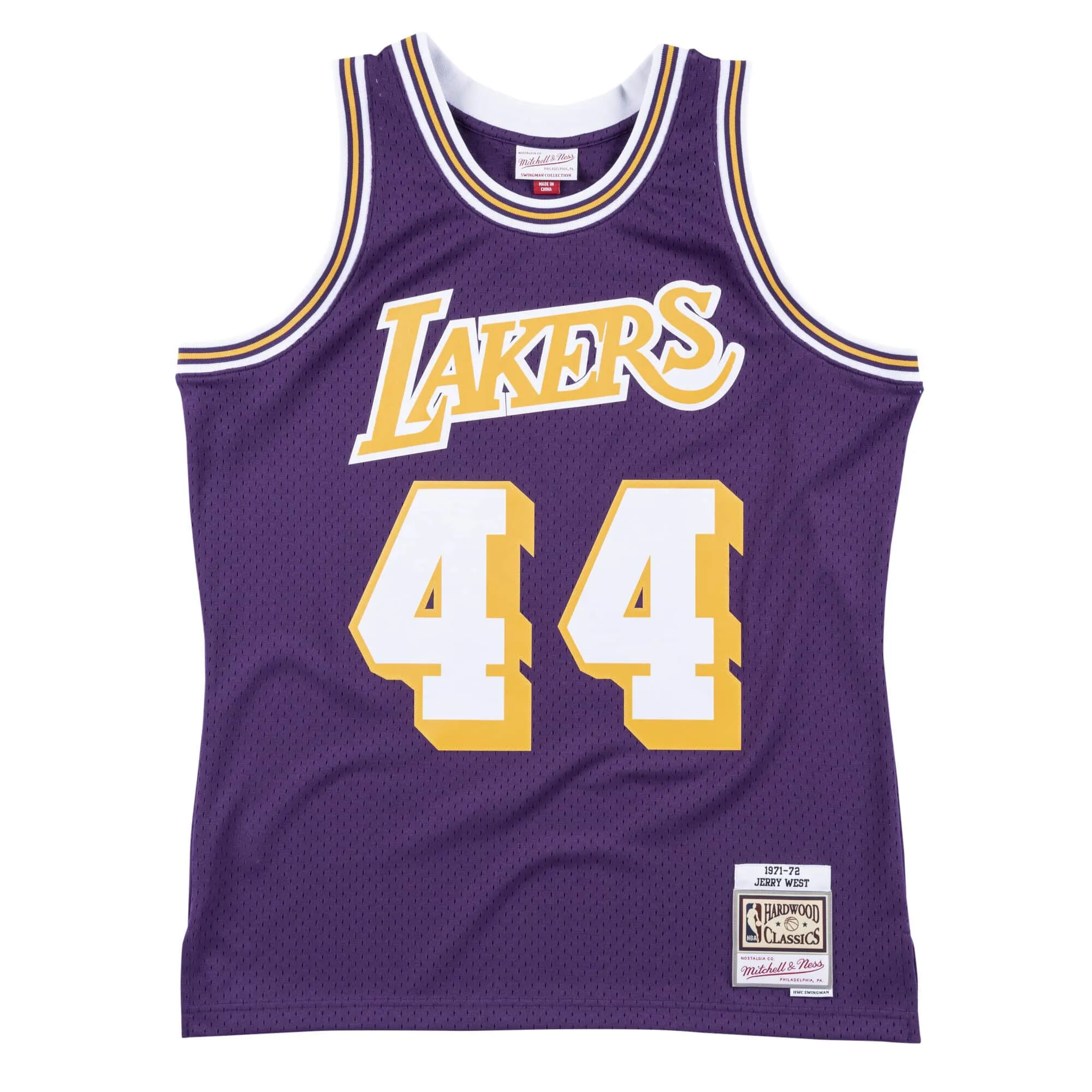 Men's Mitchell & Ness NBA Swingman Jersey - Lakers 71-72 Jerry West sold by Zulily