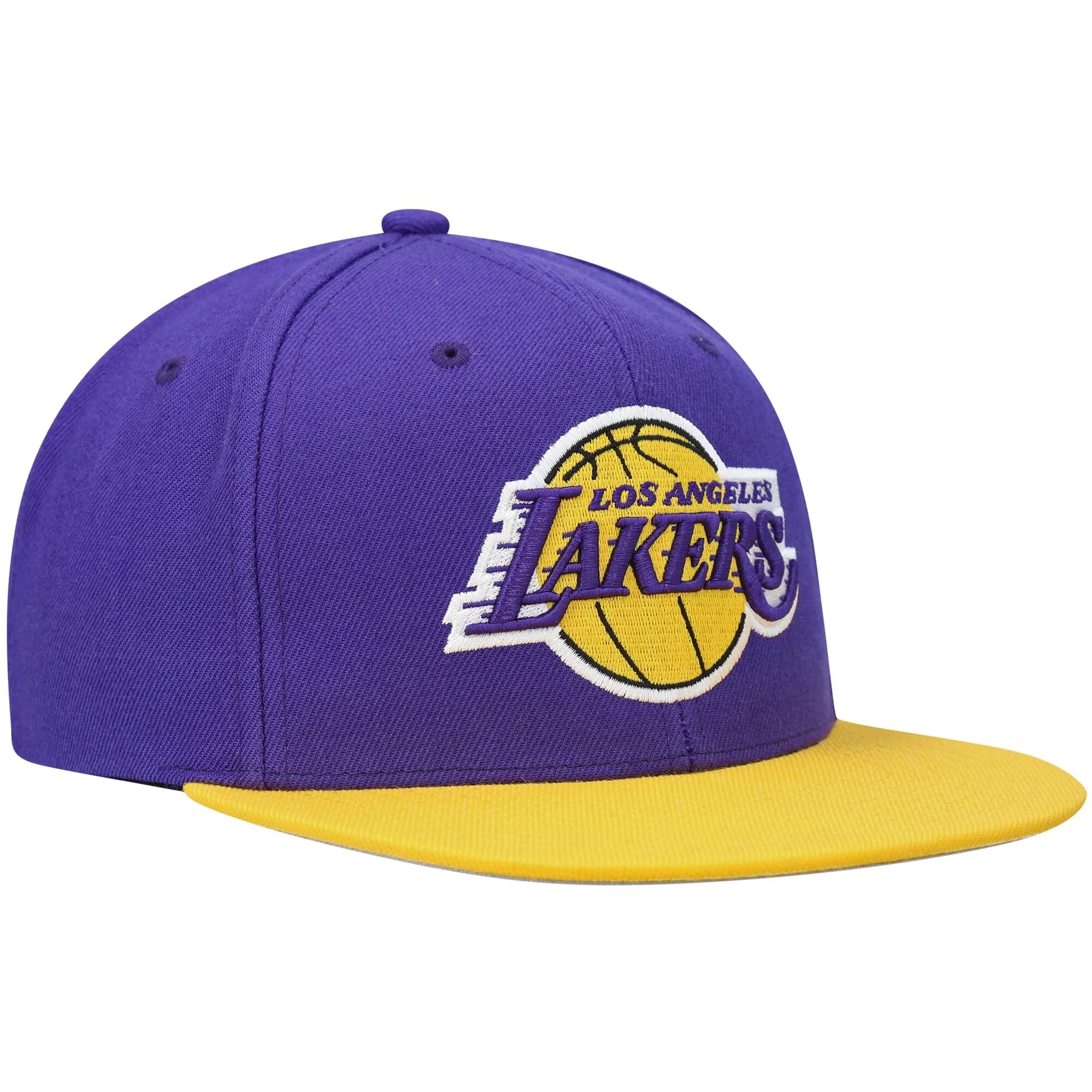 Men's Mitchell & Ness NBA Team 2 Tone 2.0 Snapback NBA Lakers sold by Zulily product image thumbnail 3