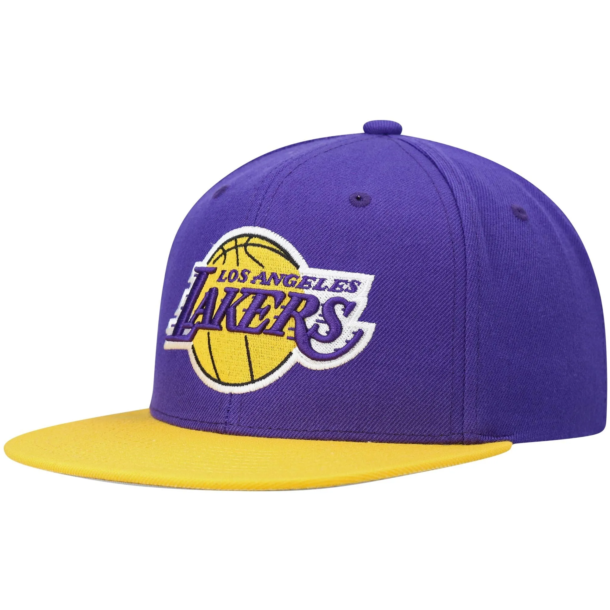 Men's Mitchell & Ness NBA Team 2 Tone 2.0 Snapback NBA Lakers sold by Zulily