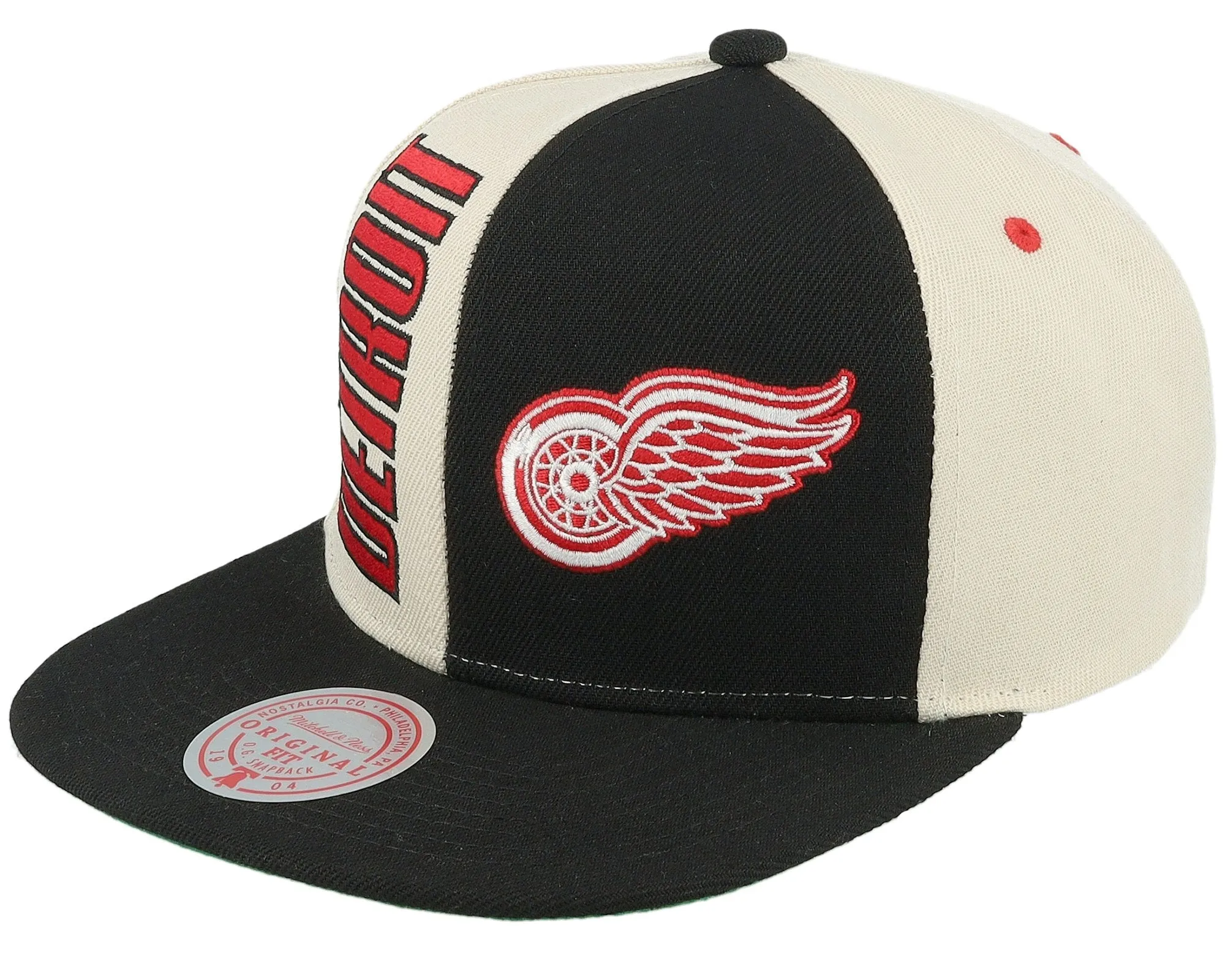 Men's Mitchell & Ness Nhl Pop Panel Snapback Red Wings - Off White sold by Zulily
