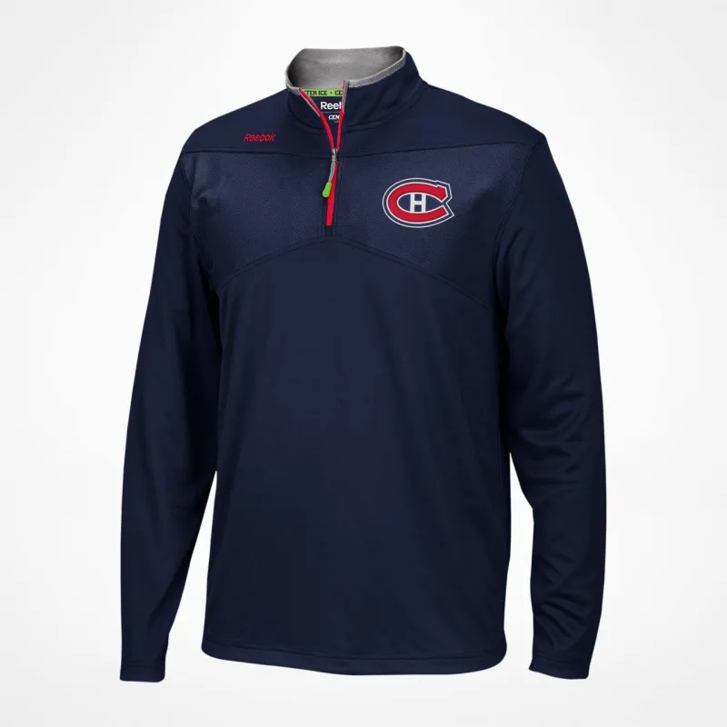 Men's Reebok Baselayer 1/4 Zip Nhl Montreal Canadiens sold by Zulily
