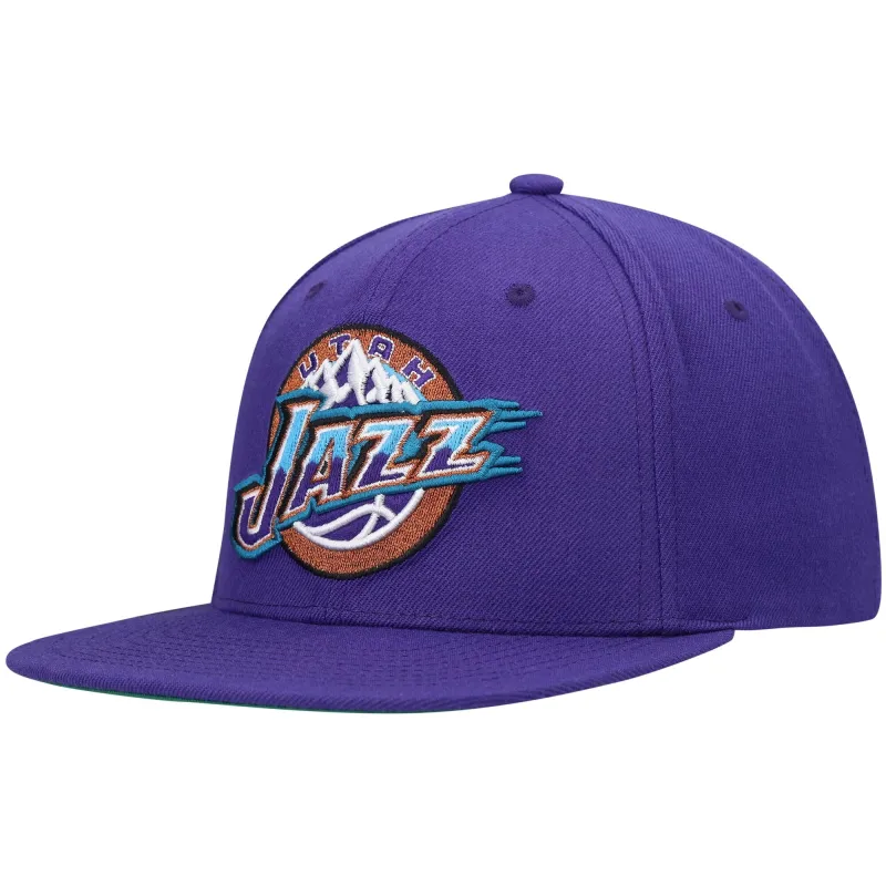 Men's Mitchell & Ness NBA Team Ground 2 Snapback Hwc Jazz sold by Zulily