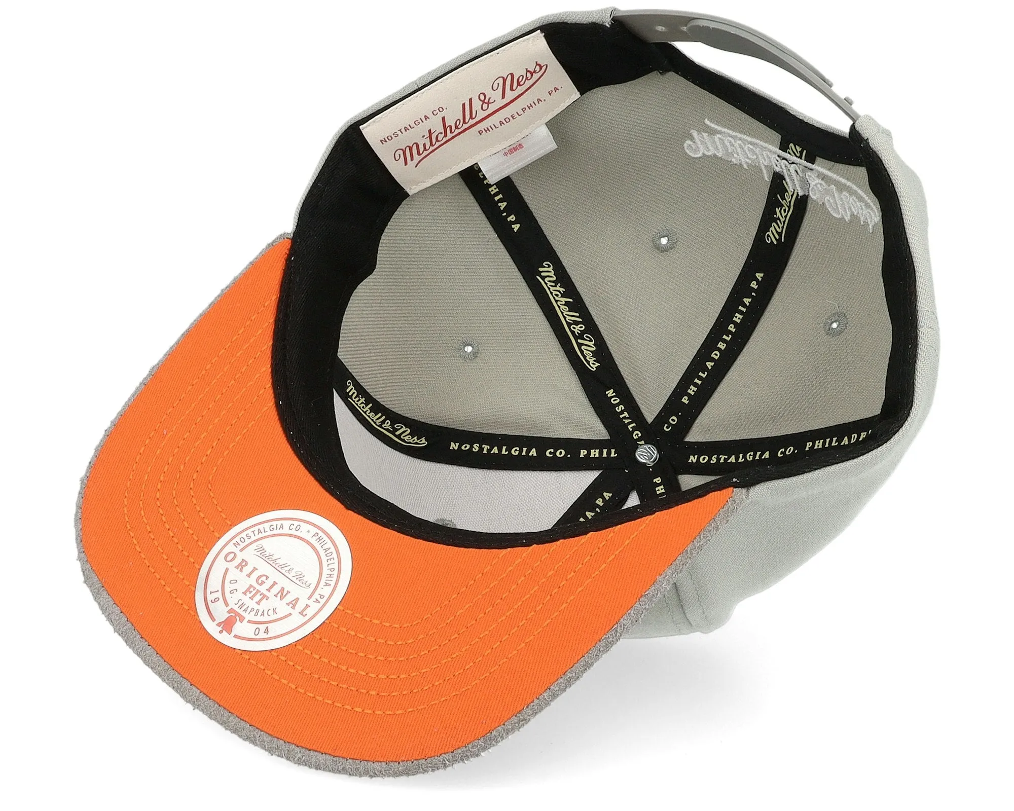 Men's Mitchell & Ness NBA Munch Time Snapback Hwc Knicks - Grey sold by Zulily product image thumbnail 5