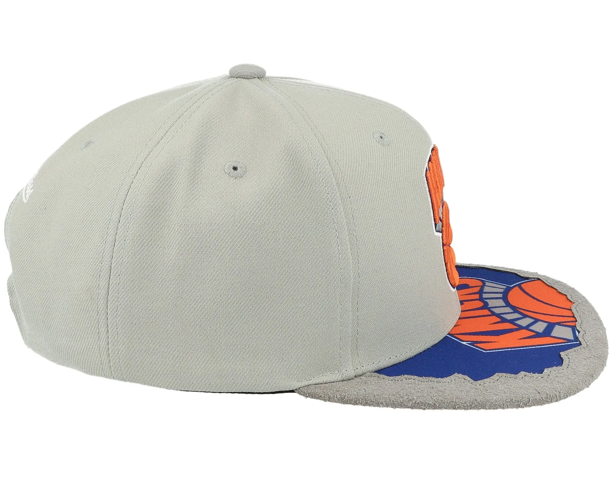 Men's Mitchell & Ness NBA Munch Time Snapback Hwc Knicks - Grey sold by Zulily product image thumbnail 3