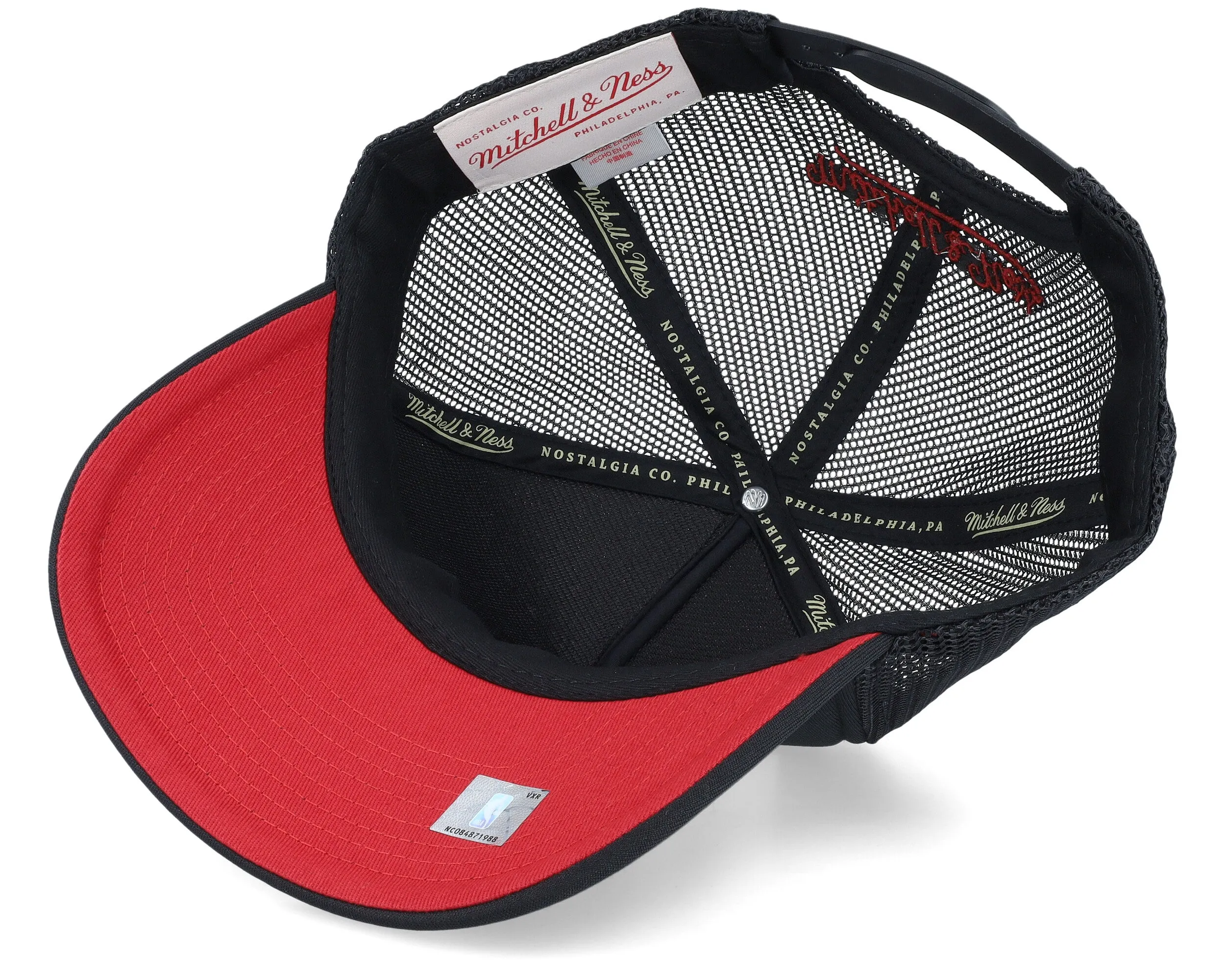 Men's Mitchell & Ness NBA Billboard Trucker Snapback Hwc Heat sold by Zulily product image thumbnail 5