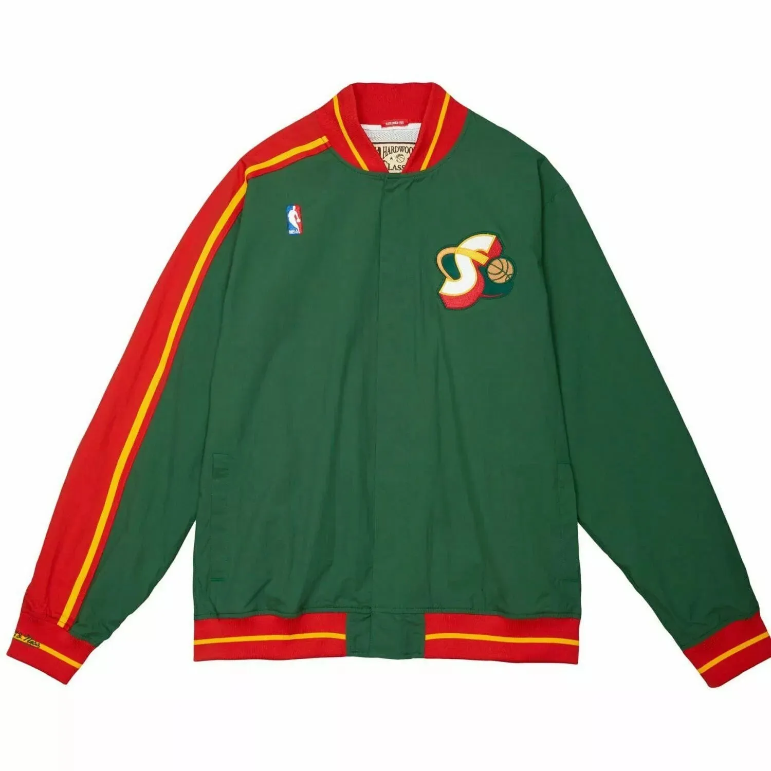 Men's Mitchell & Ness NBA Authentic NBA Jacket Supersonics 95 sold by Zulily product image thumbnail 2
