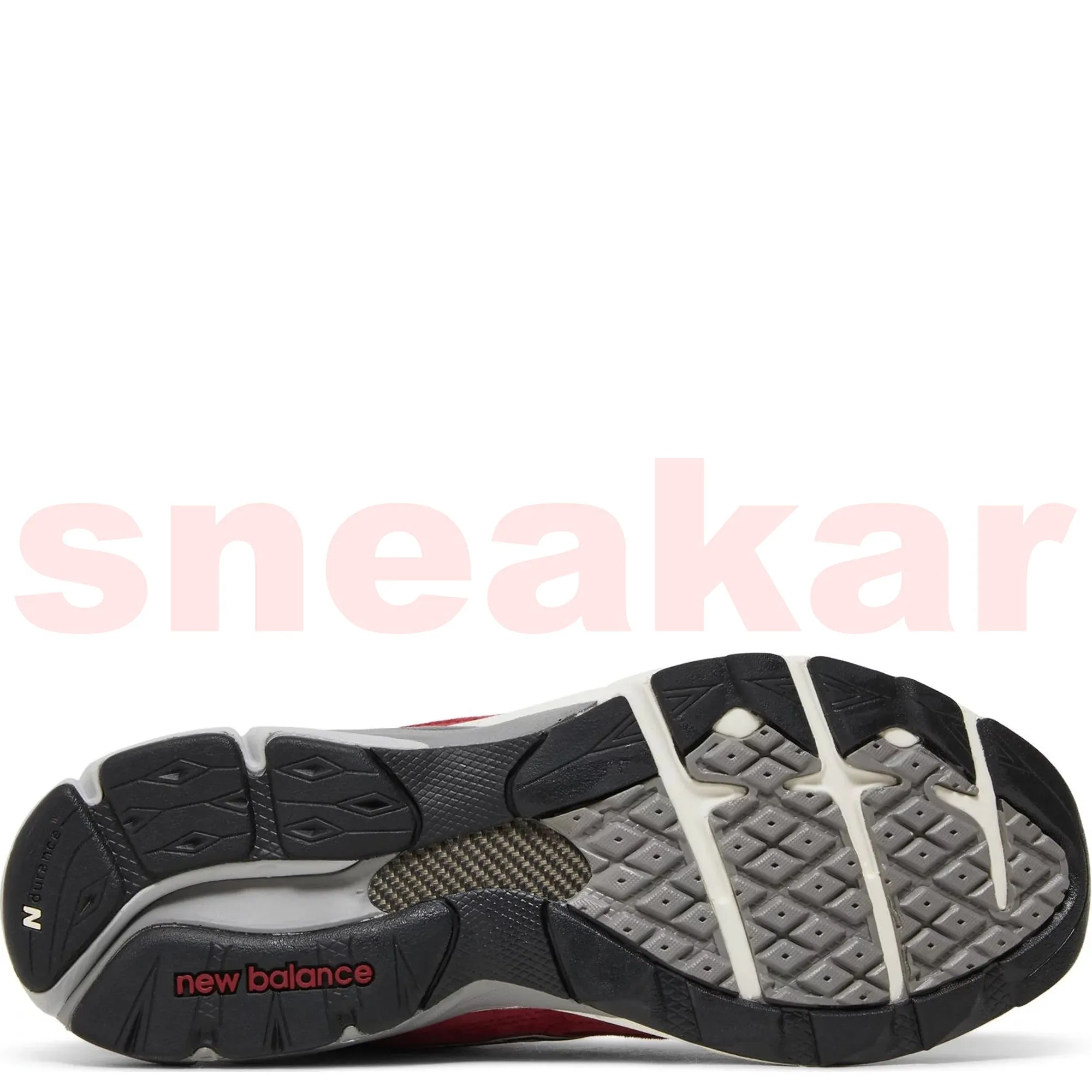 Men's New Balance X Teddy Santis 990V3 Miusa 'Red' sold by Zulily product image thumbnail 3