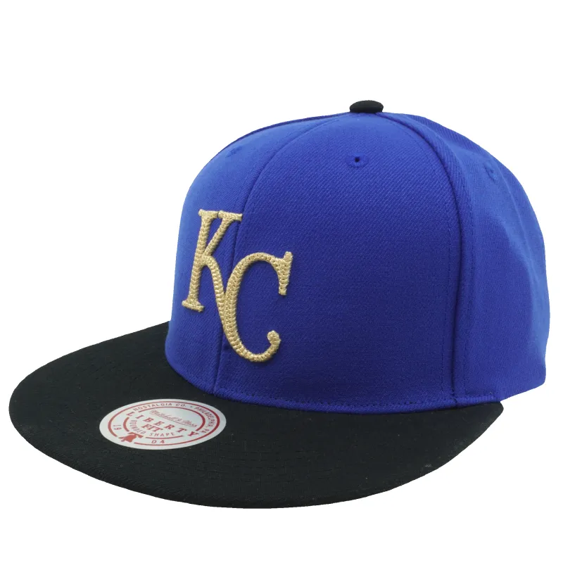 Men's Mitchell & Ness MLB Jump Off Snapback Royals - Blue made by Zulily