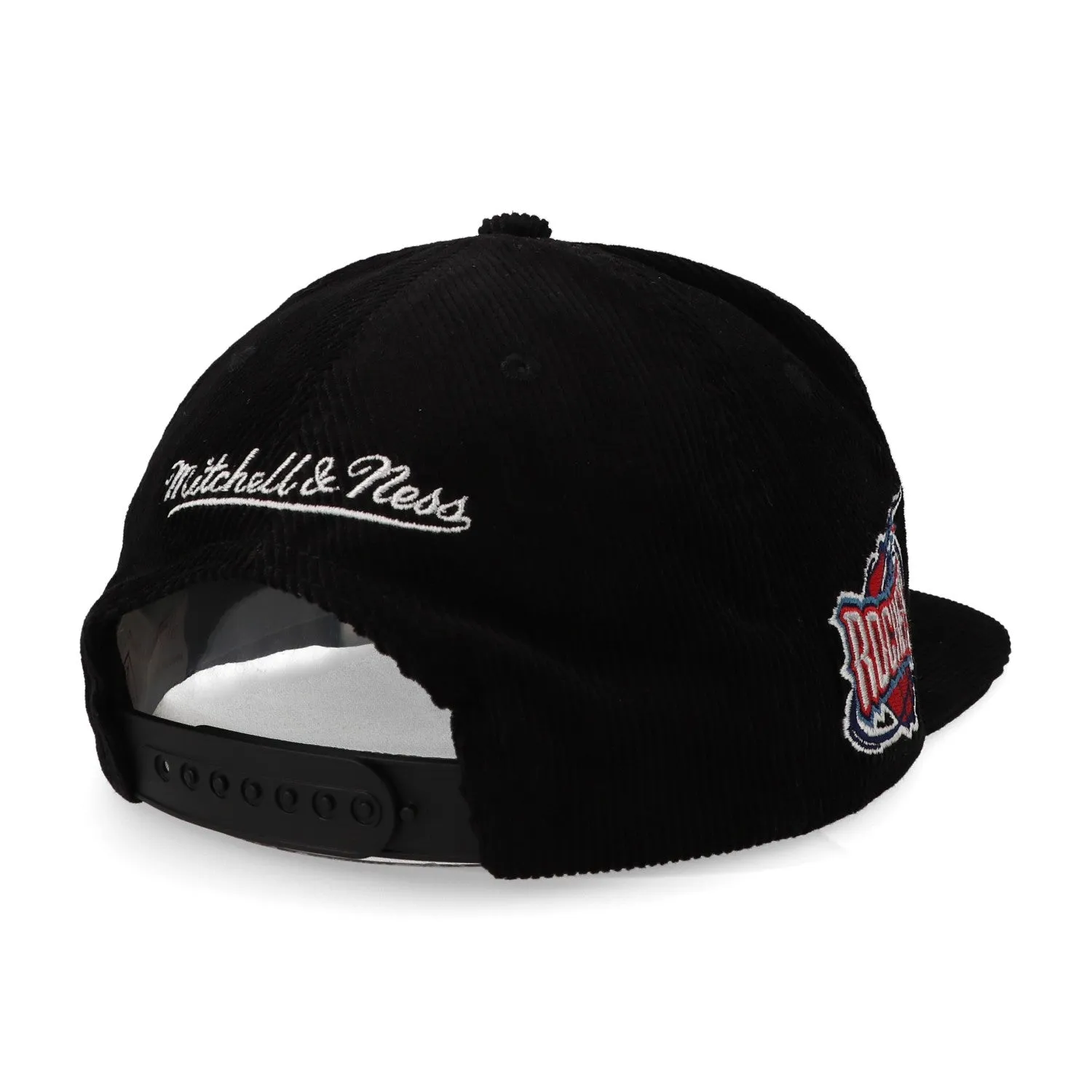 Men's Mitchell & Ness NBA Cord Script Snapback Hwc Rockets - Black sold by Zulily product image thumbnail 2