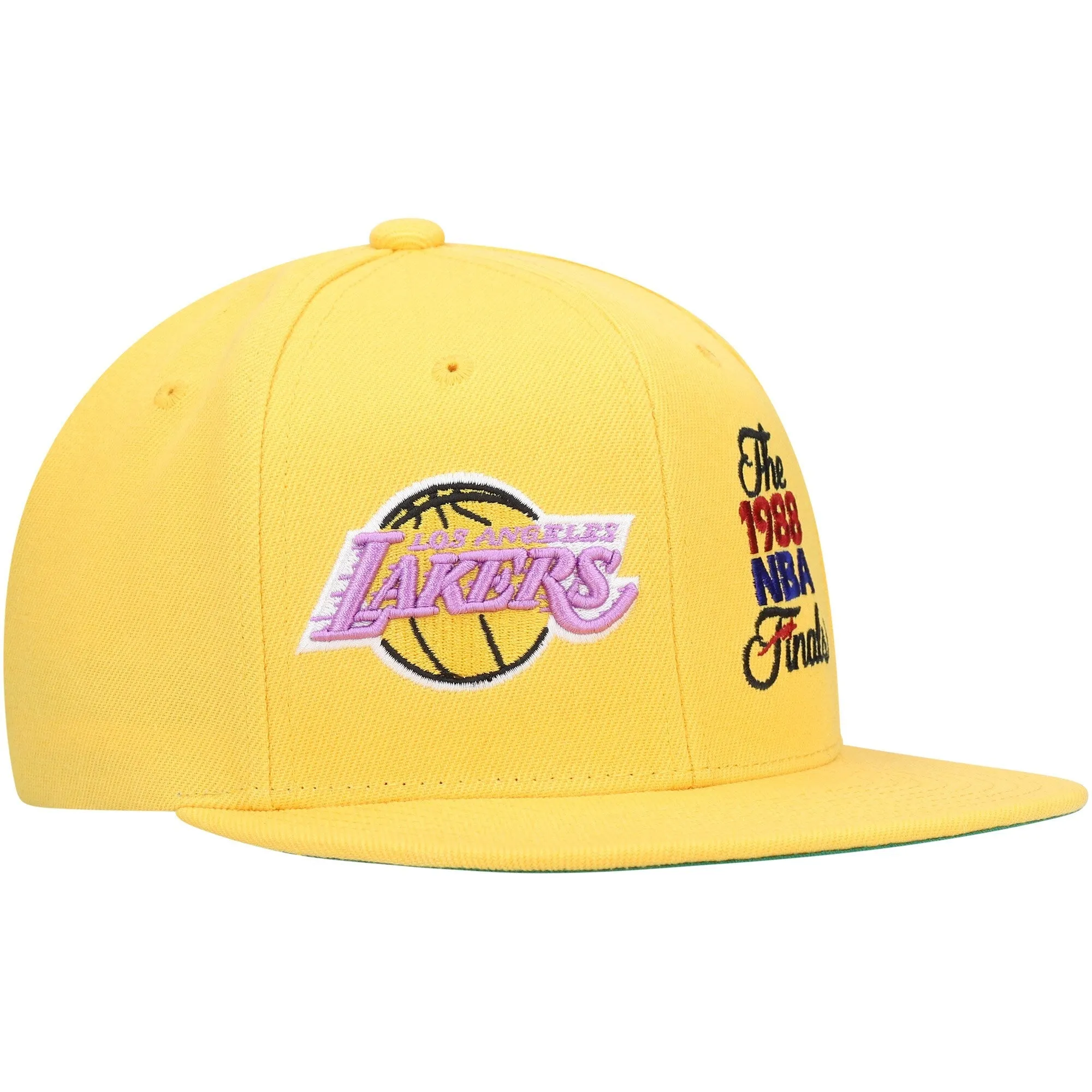 Men's Mitchell & Ness NBA Dual Whammy Snapback Hwc Lakers - Gold sold by Zulily product image thumbnail 3
