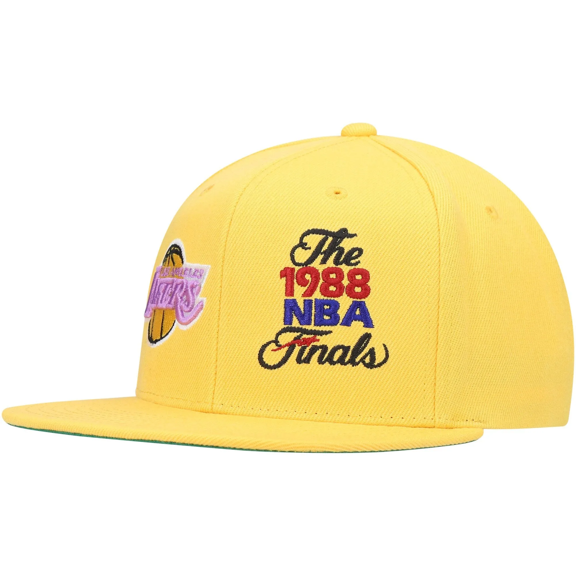 Men's Mitchell & Ness NBA Dual Whammy Snapback Hwc Lakers - Gold sold by Zulily