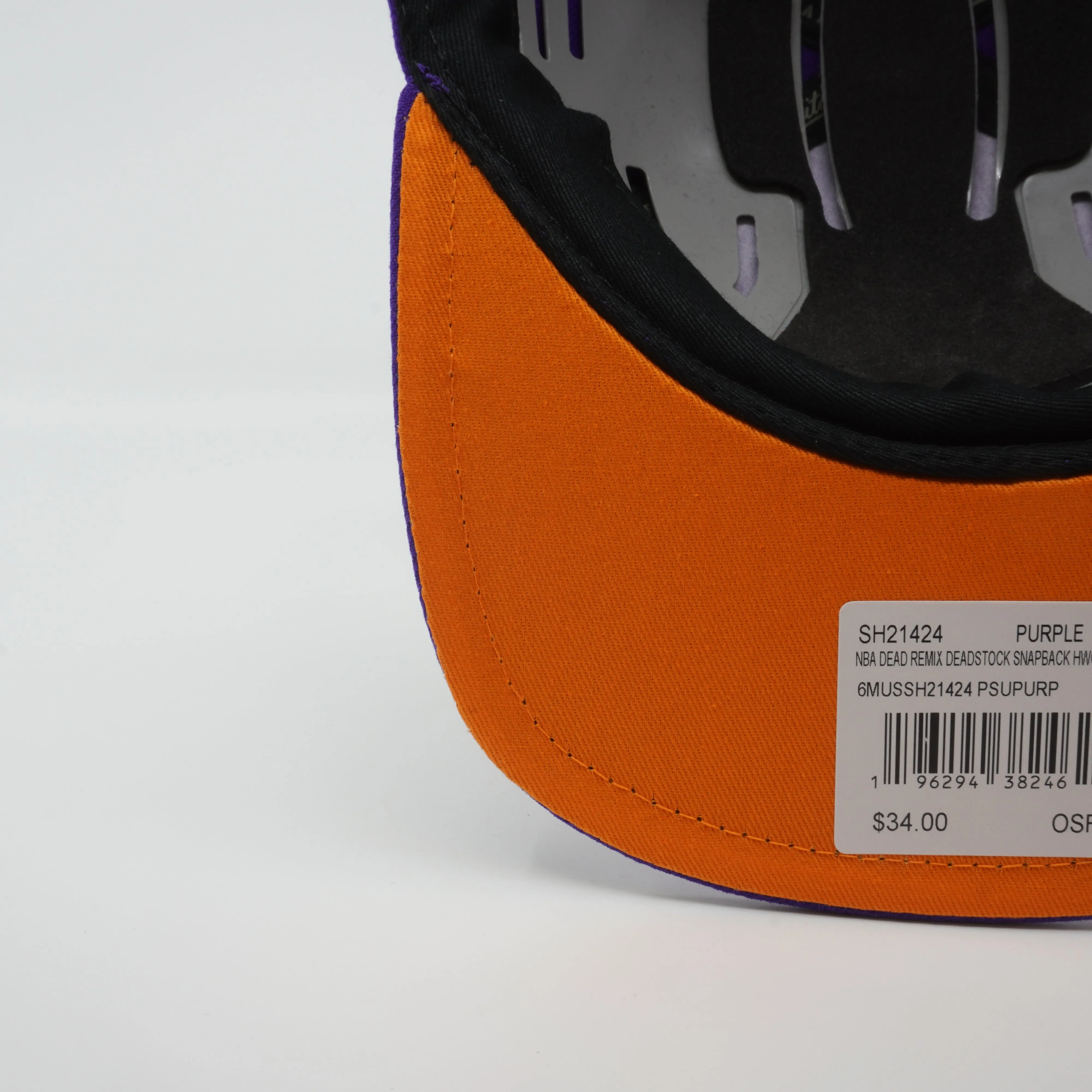 Men's Mitchell & Ness NBA Dead Remix Deadstock Snapback Hwc Suns - Purple sold by Zulily product image thumbnail 5