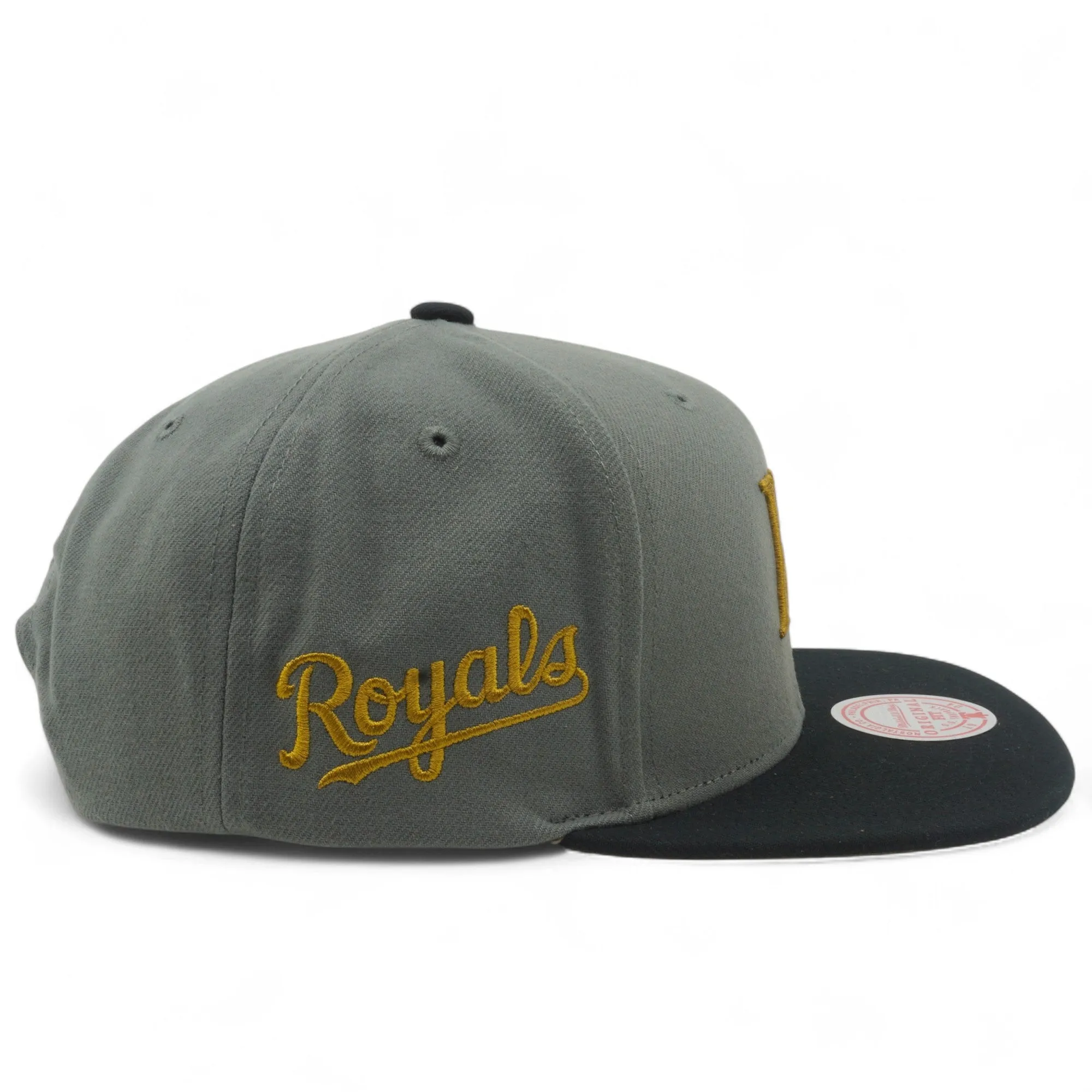 Men's Mitchell & Ness MLB Storm Front Snapback Royals - Grey sold by Zulily product image thumbnail 4
