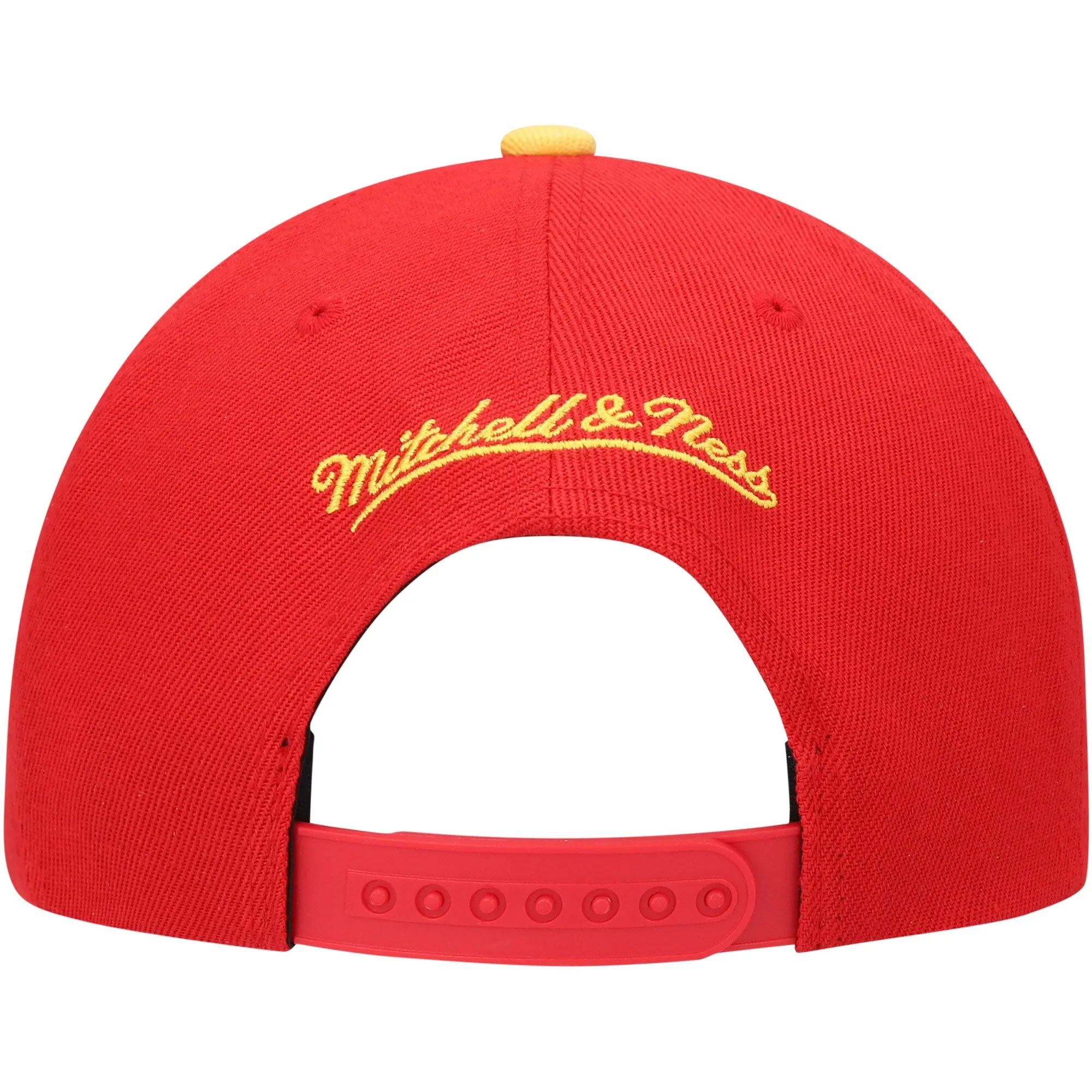 Men's Mitchell & Ness NBA Core Basic Snapback Hwc Rockets - Red-Gold sold by Zulily product image thumbnail 4