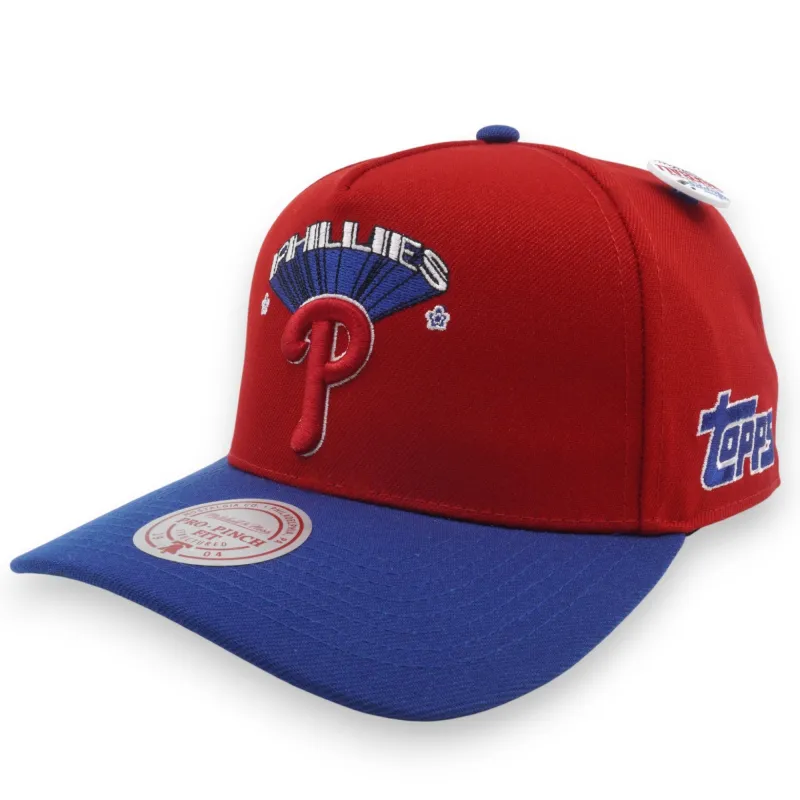 Men's Mitchell & Ness MLB Team Star Pro Snapback Phillies - Red sold by Zulily