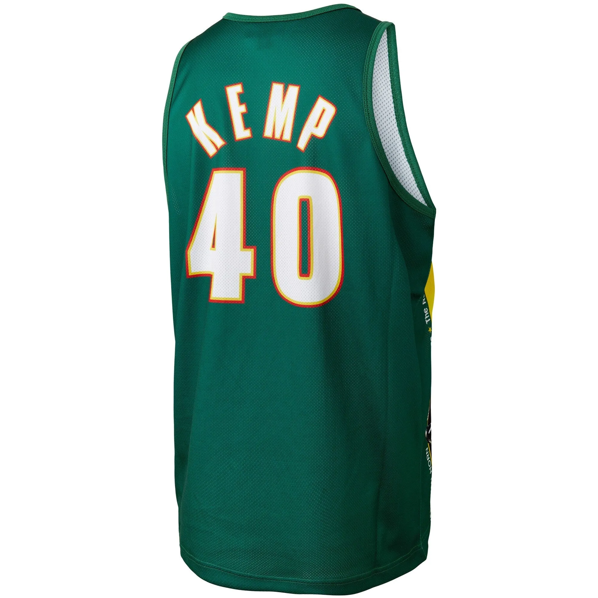 Men's Mitchell & Ness Slam Sublimated Tank Supersonics Shawn Kemp sold by Zulily product image thumbnail 3