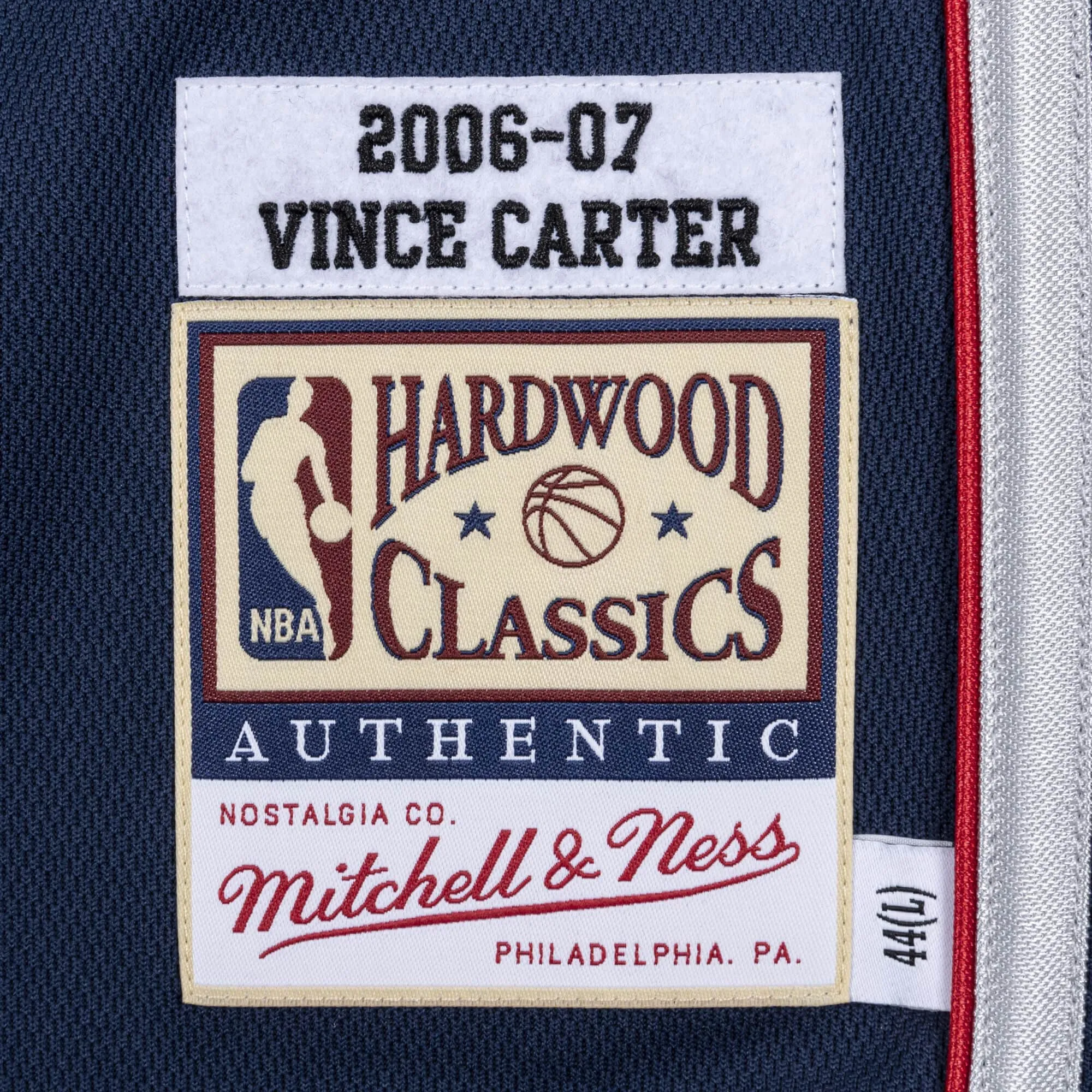 Men's Mitchell & Ness Authentic Jersey Nets 2006 Vince Carter sold by Zulily product image thumbnail 3