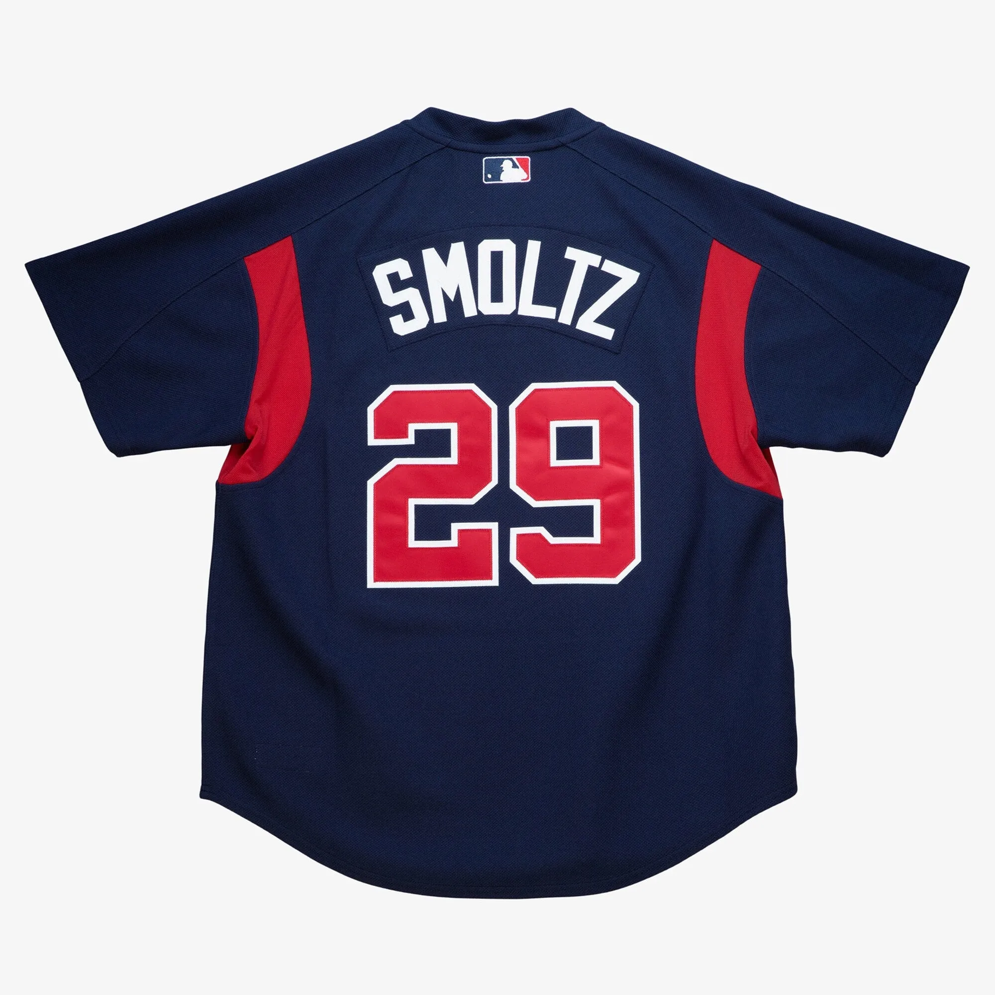 Men's Mitchell & Ness MLB Bp Jersey Braves 2003 John Smoltz sold by Zulily product image thumbnail 2