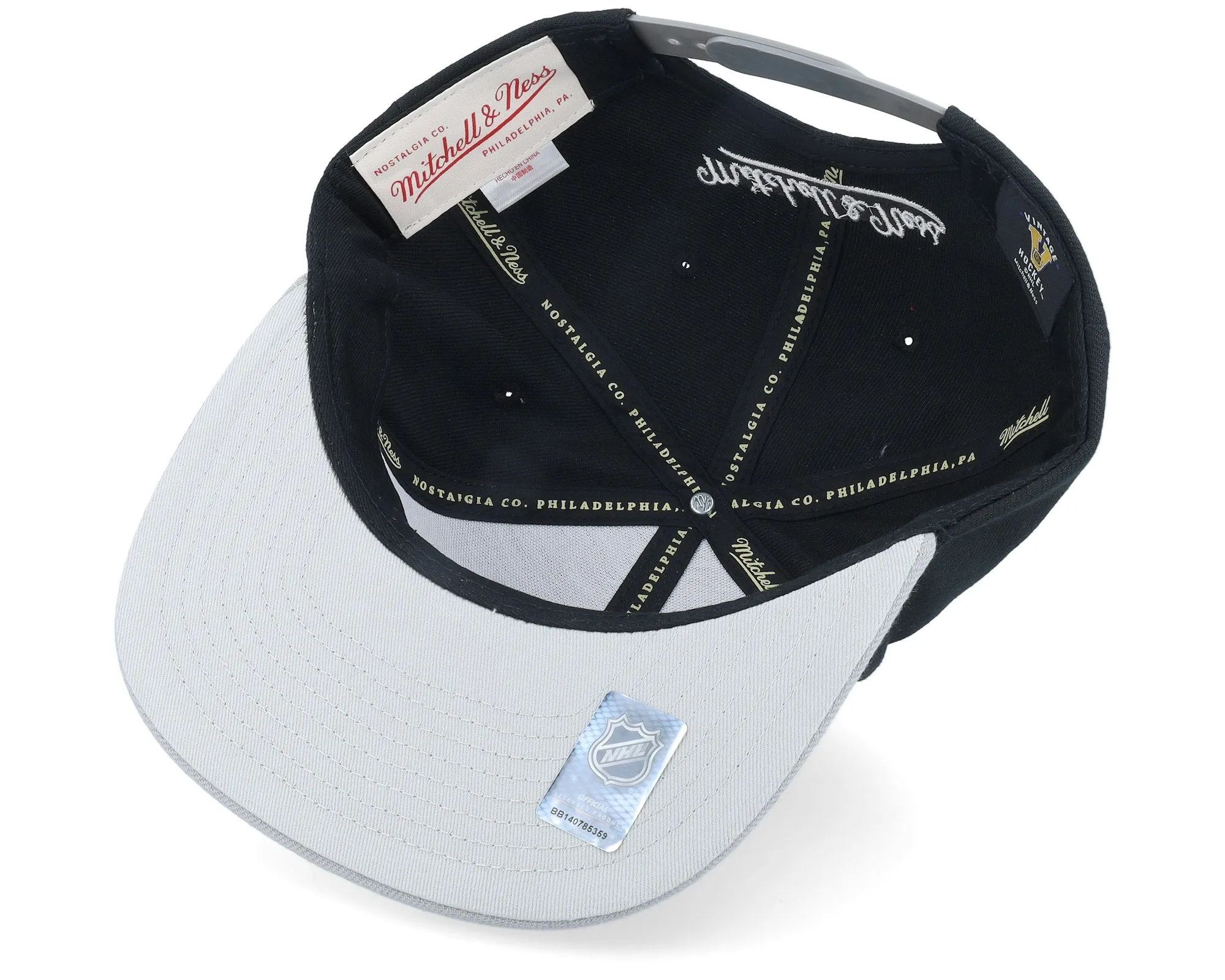 Men's Mitchell & Ness Nhl Cross Check Snapback Vntg Kings - Black sold by Zulily product image thumbnail 5