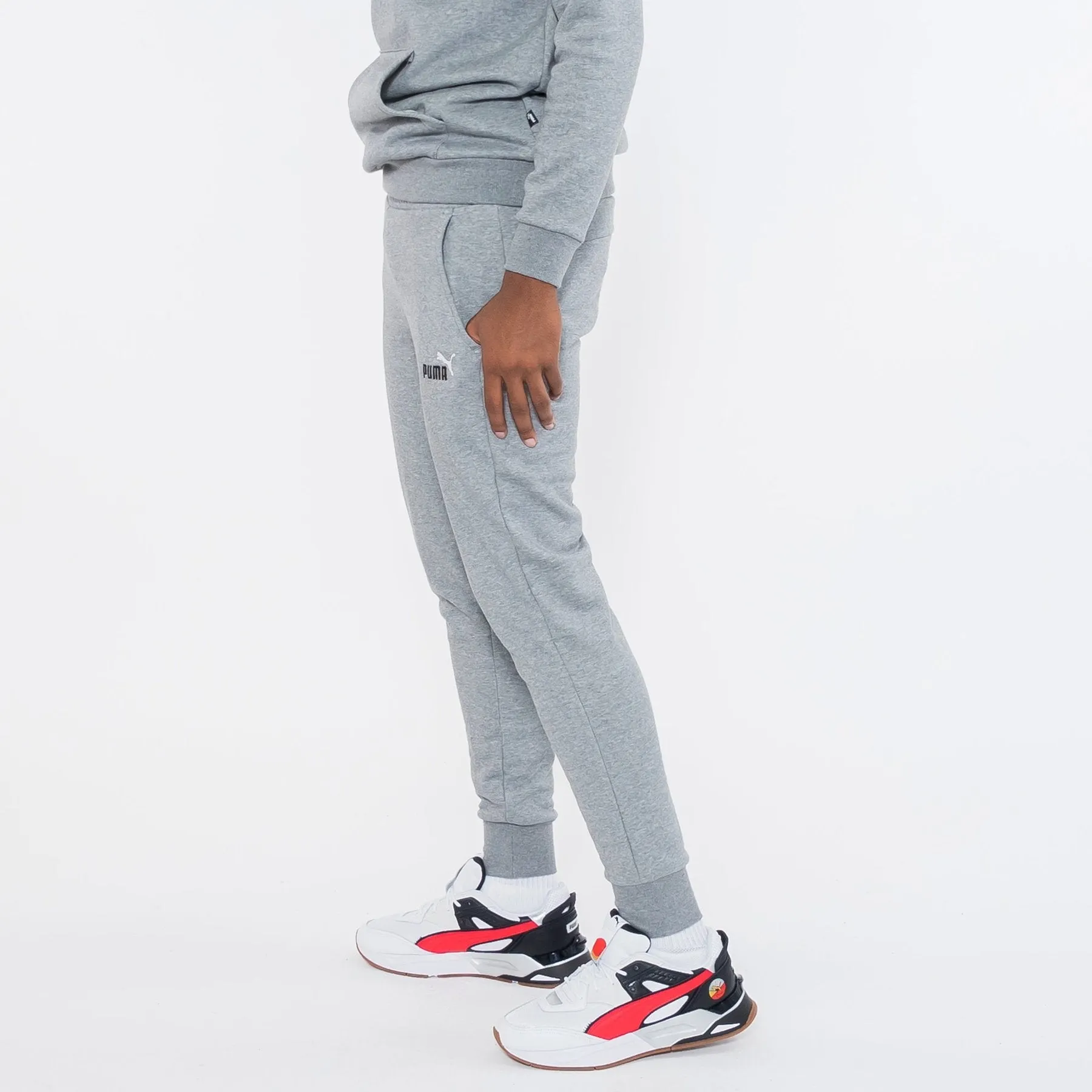 Men's Puma Essential+ Embroidery Logo Pant Fleece sold by Zulily