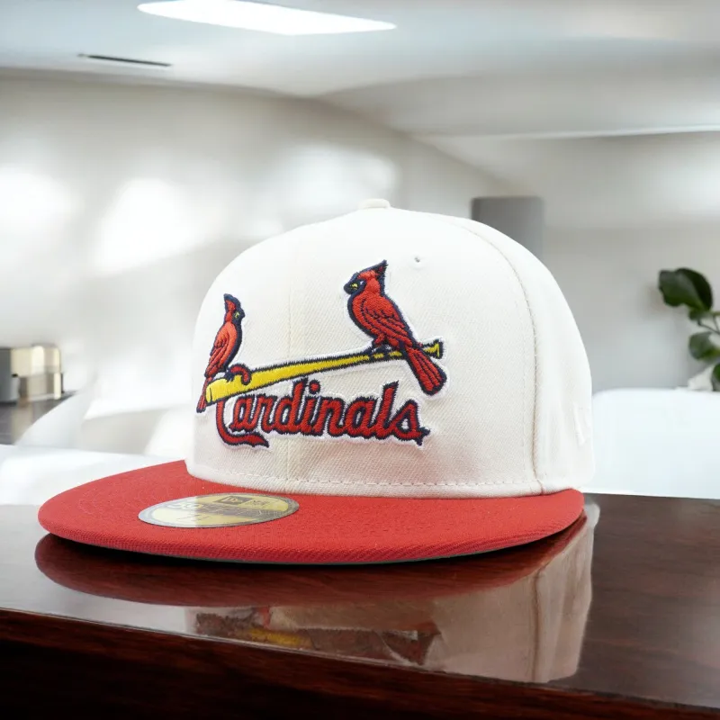 Men's New Era MLB St. Luis Cardinals 5950 Fitted '125Th Anniversary' sold by Zulily