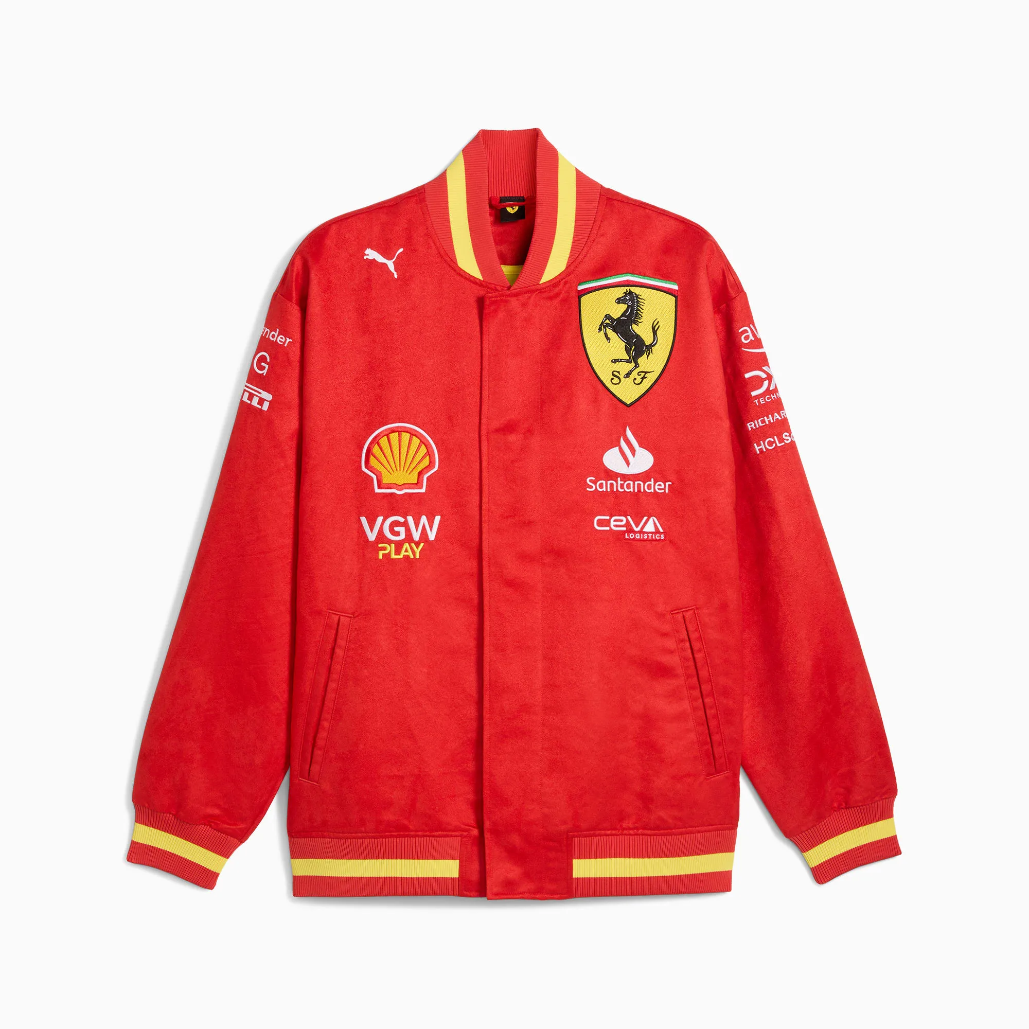 Men's Puma Sf Team Varsity Jacket sold by Zulily