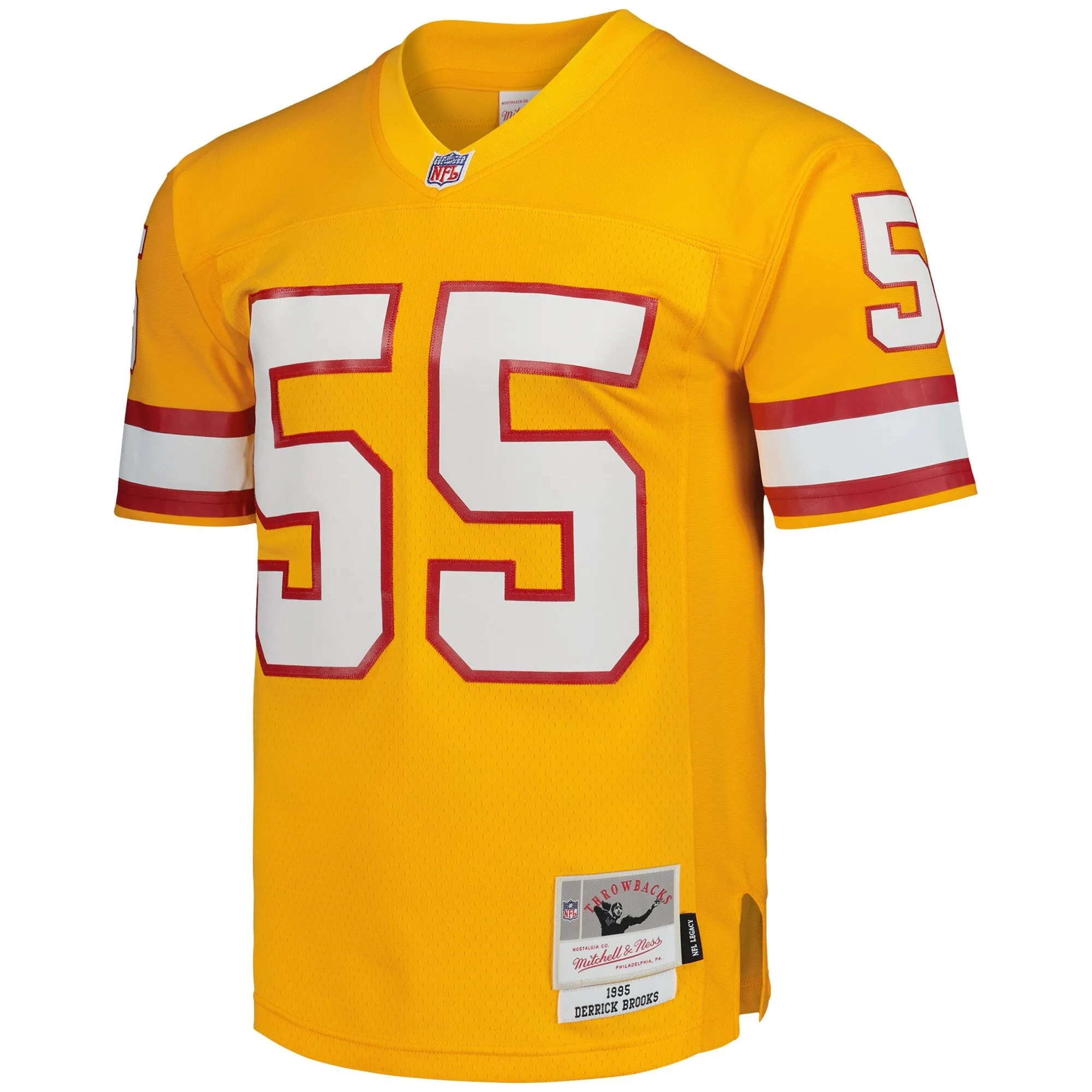 Men's Mitchell & Ness NFL Legacy Jersey Buccaneers 1995 Derrick Brooks sold by Zulily product image thumbnail 3