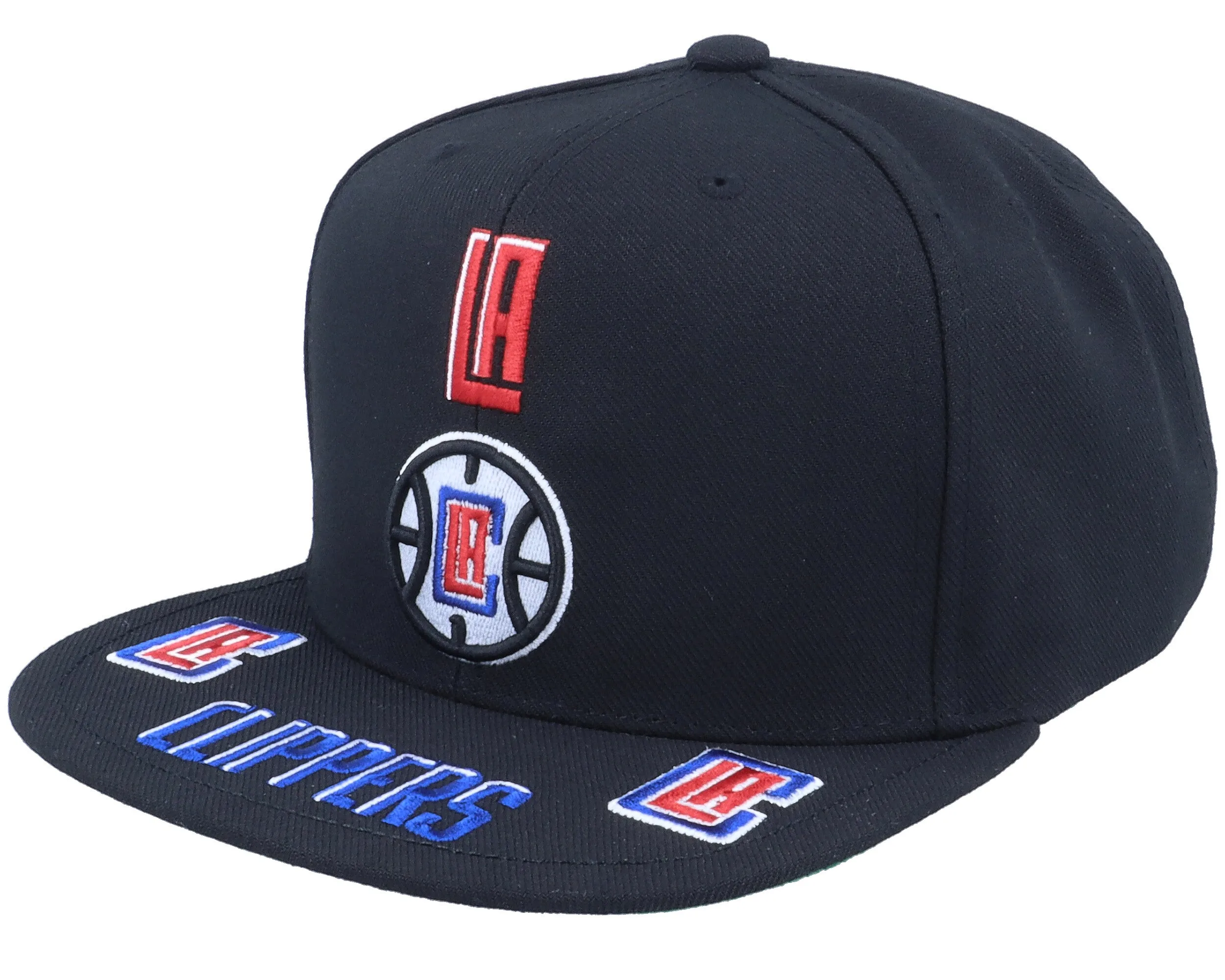 Men's Mitchell & Ness NBA Front Loaded Snapback Clippers sold by Zulily