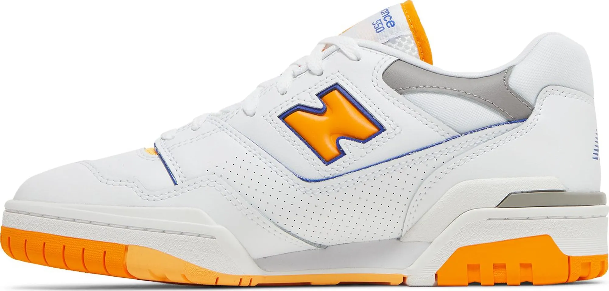Men's New Balance 550 'White Vibrant Orange' sold by Zulily product image thumbnail 3
