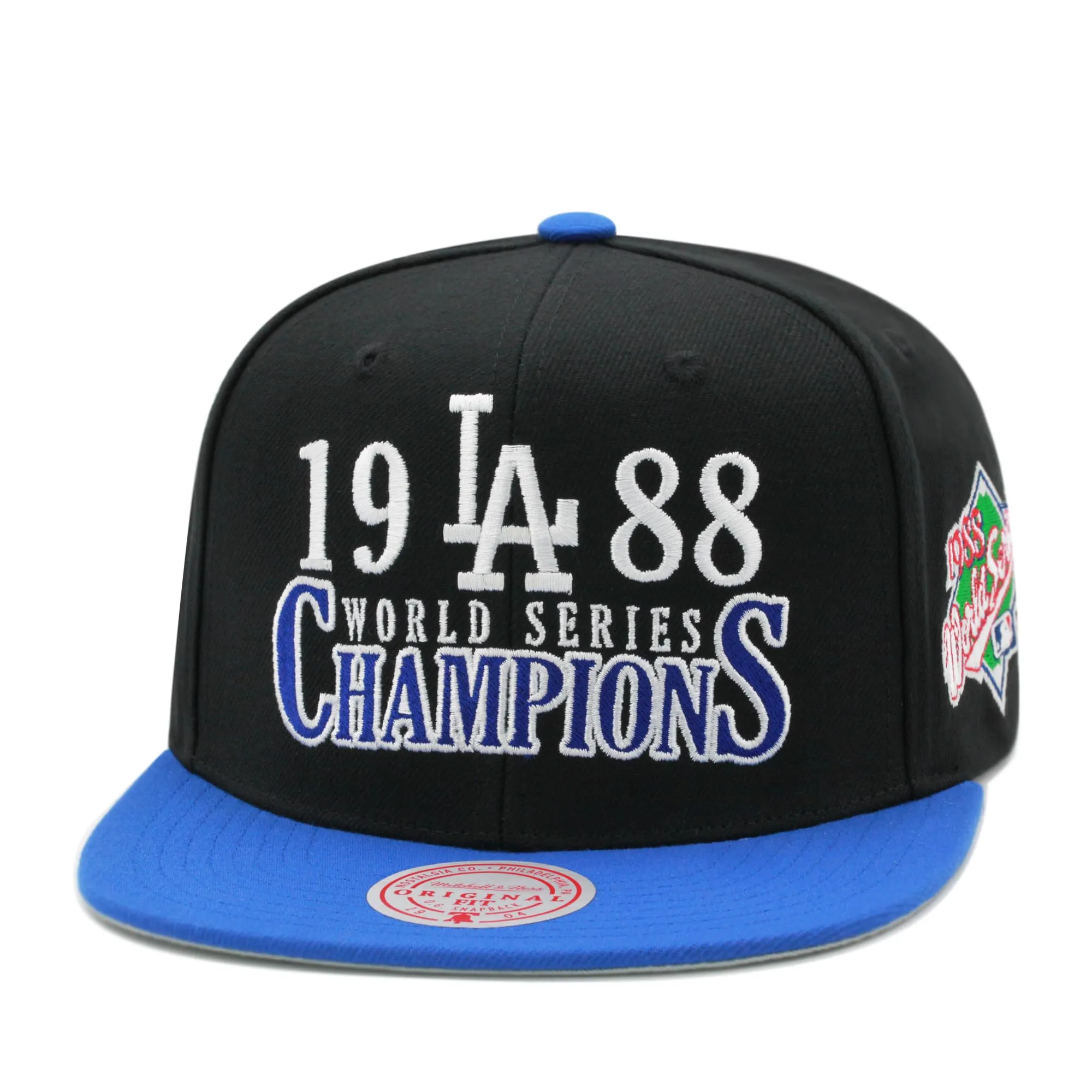 Men's Mitchell & Ness MLB World Series Champions Snapback Coop Dodgers sold by Zulily