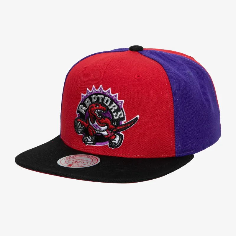 Men's Mitchell & Ness NBA On The Block Snapback Hwc Raptors - Red-Black sold by Zulily