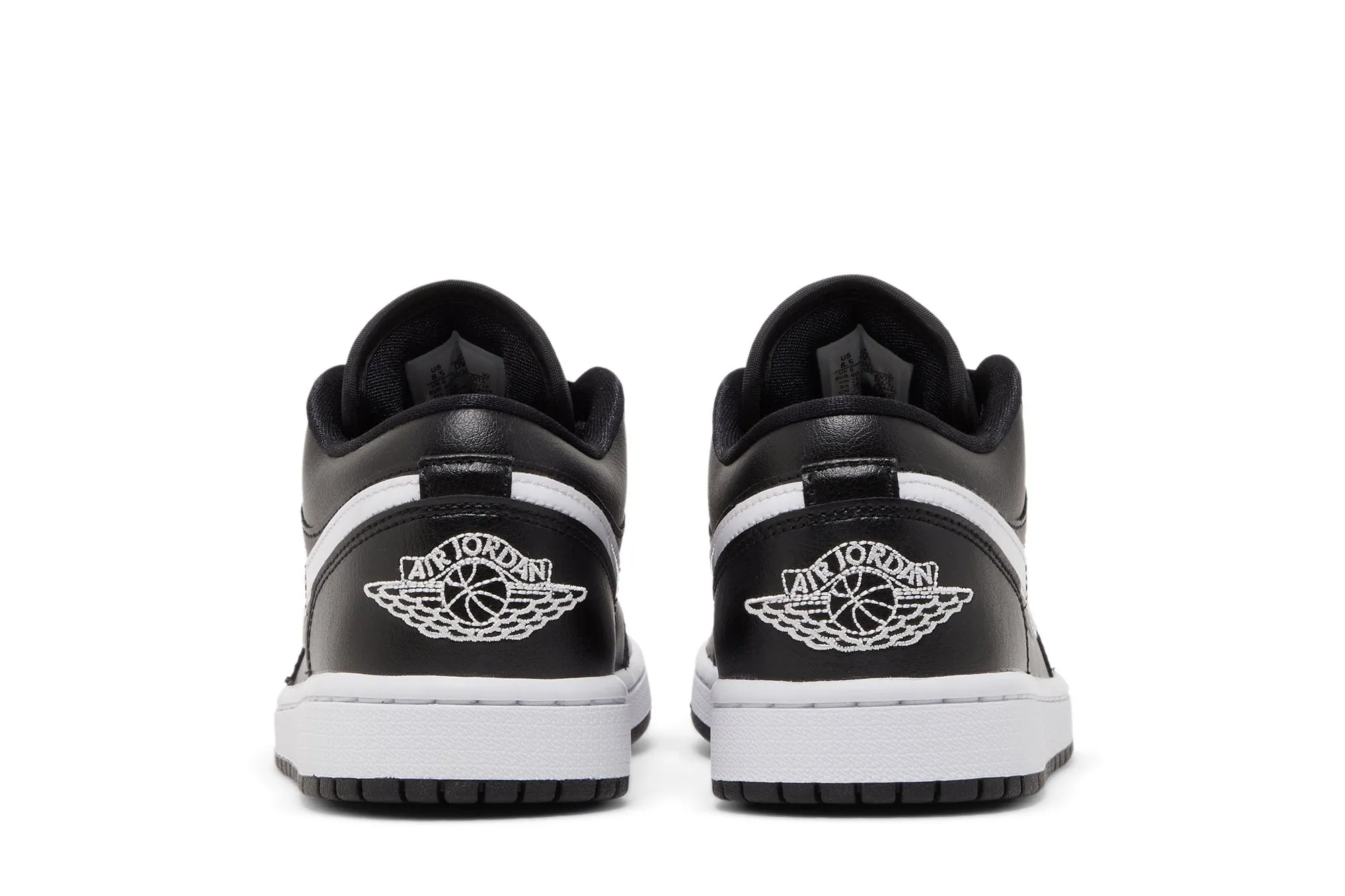 Women's Air Jordan Retro 1 Low 'Black White (2022)' (W) sold by Zulily product image thumbnail 4