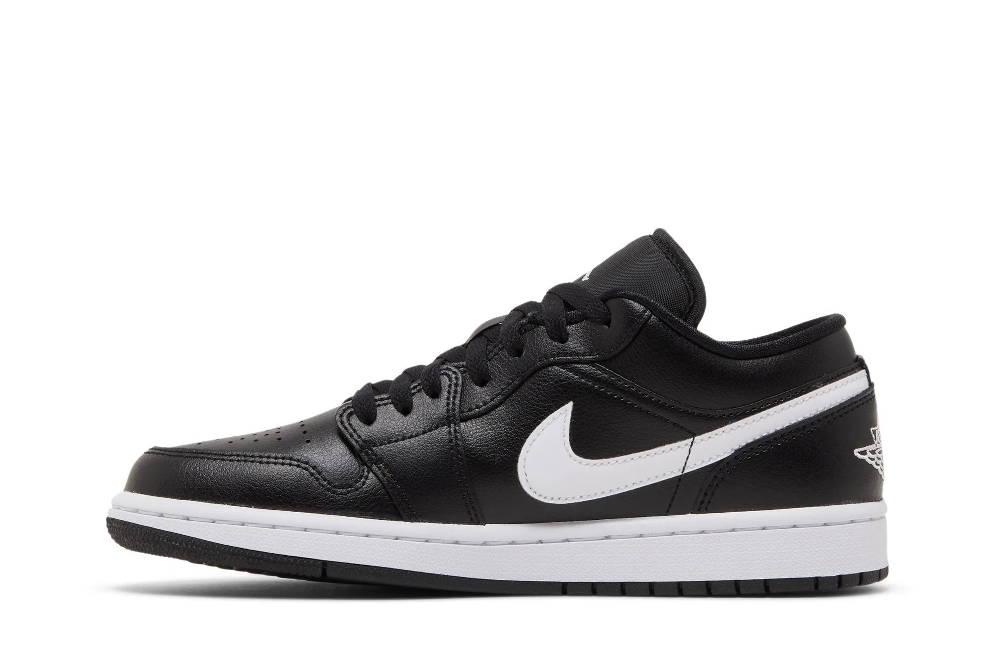 Women's Air Jordan Retro 1 Low 'Black White (2022)' (W) sold by Zulily product image thumbnail 2