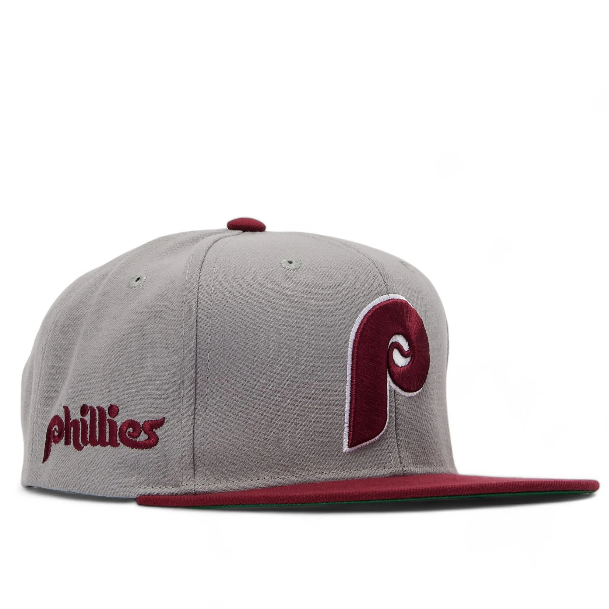 Men's Mitchell & Ness MLB Away Snapback Coop Phillies - Grey sold by Zulily product image thumbnail 3