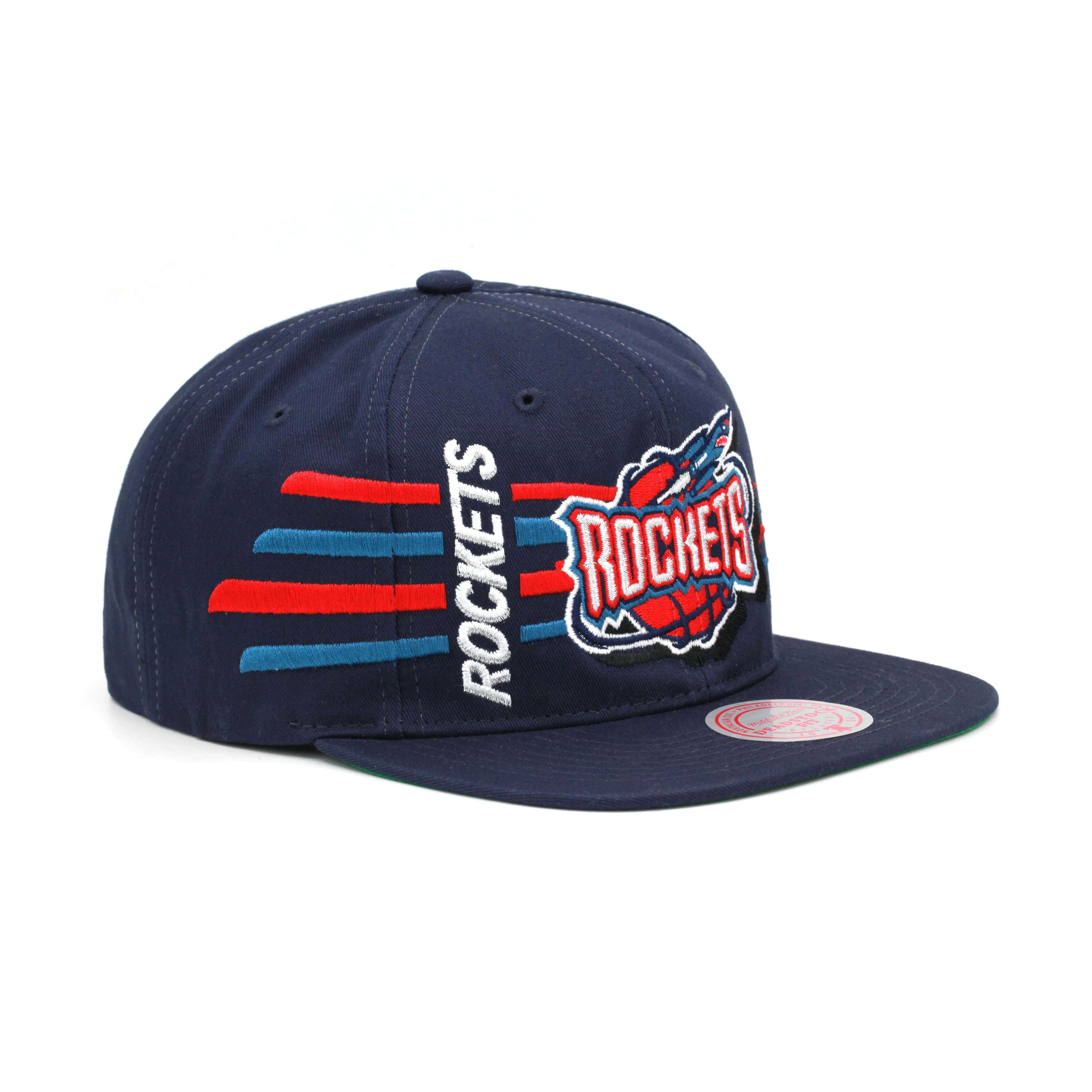 Men's Mitchell & Ness NBA Retro Bolt Deadstock Snapback Hwc Rockets - Navy sold by Zulily product image thumbnail 2