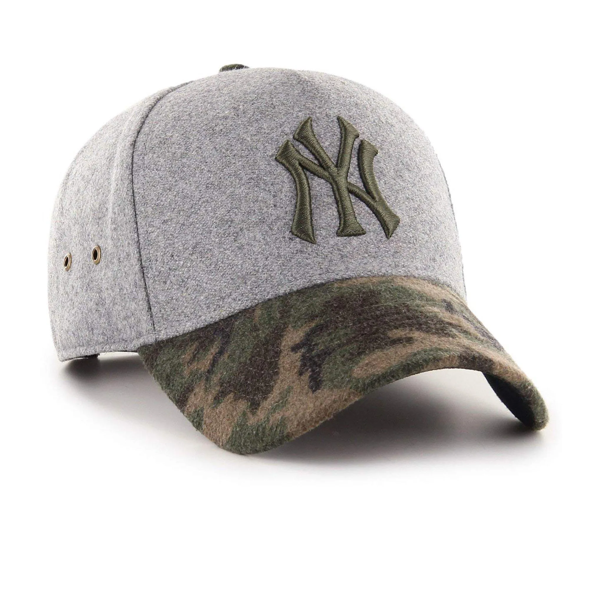 Men's 47 Brand Ny Yankees Hitchner Mvp Dt Snapback - Grey/Camo sold by Zulily product image thumbnail 2