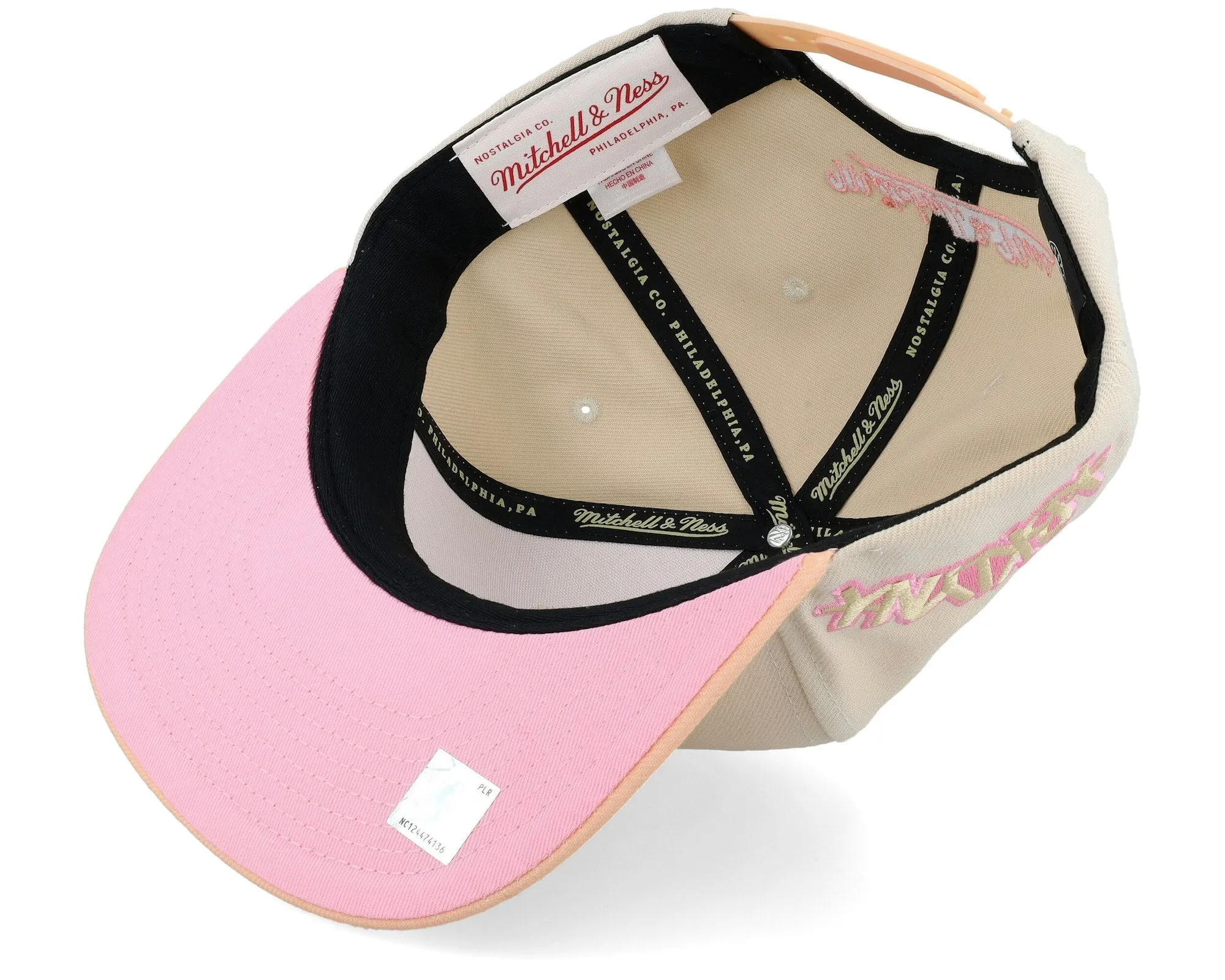 Men's Mitchell & Ness NBA Lovers Lane Snapback Nets - Off White sold by Zulily product image thumbnail 5