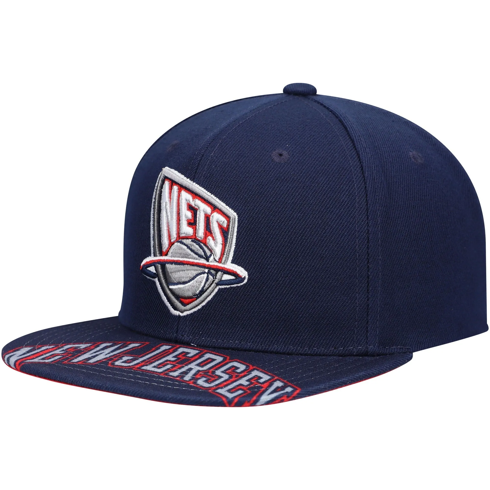 Men's Mitchell & Ness NBA Swingman Pop Snapback Hwc Nets - Blue sold by Zulily