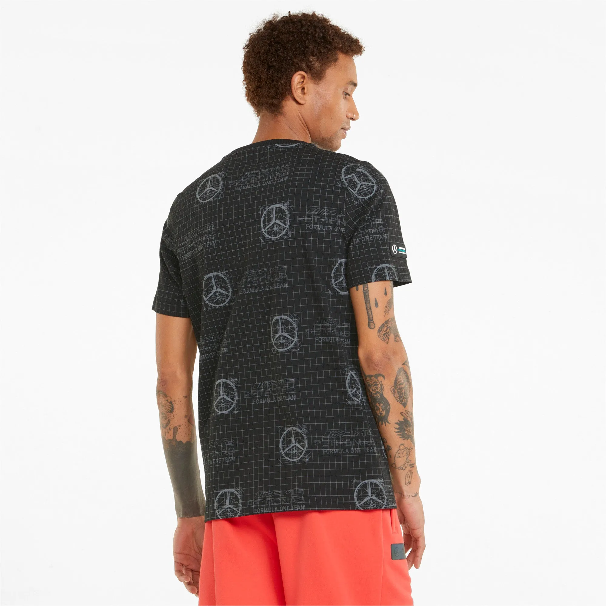 Men's Puma Mapf1 Mercedes Aop Logo Tee sold by Zulily product image thumbnail 3