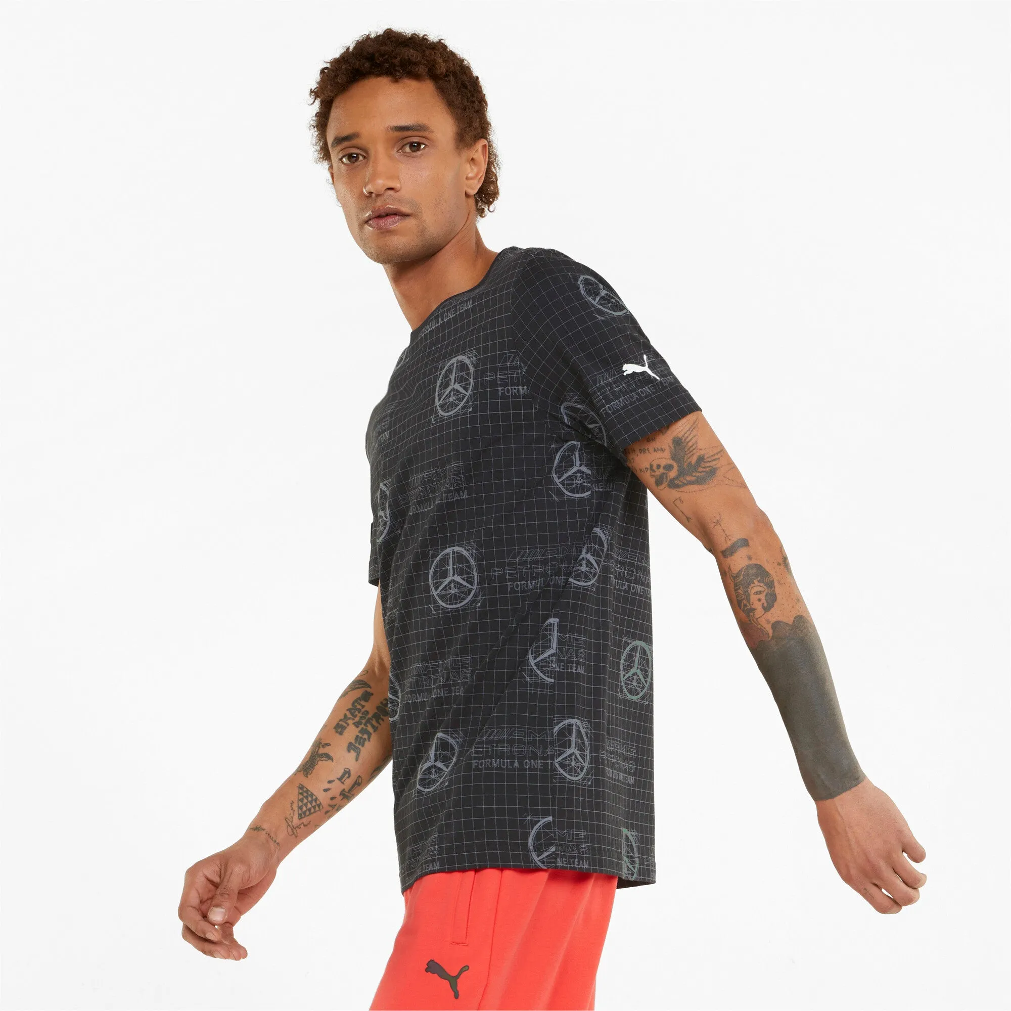 Men's Puma Mapf1 Mercedes Aop Logo Tee sold by Zulily product image thumbnail 2