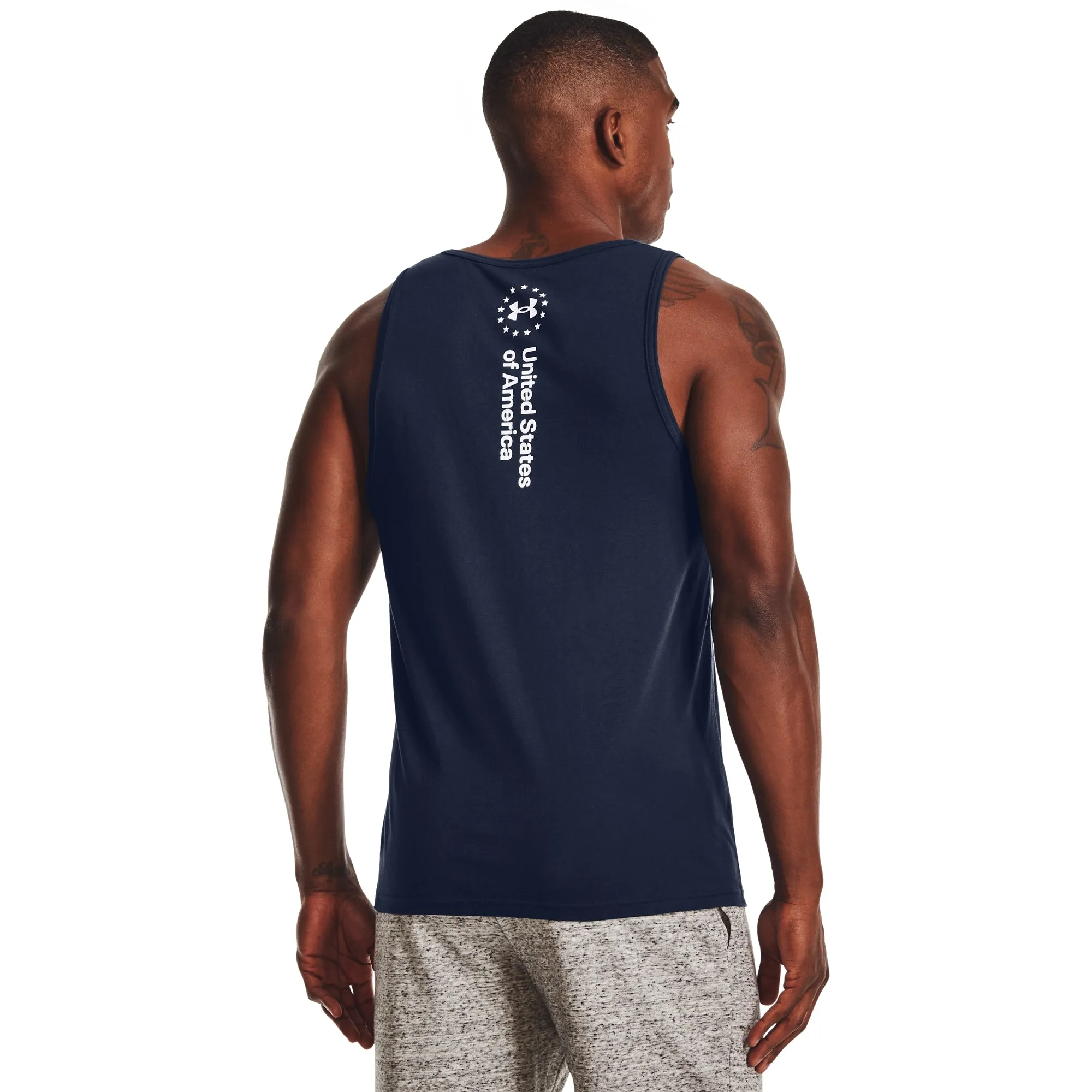 Men's Under Armour New Freedom Tank sold by Zulily product image thumbnail 2