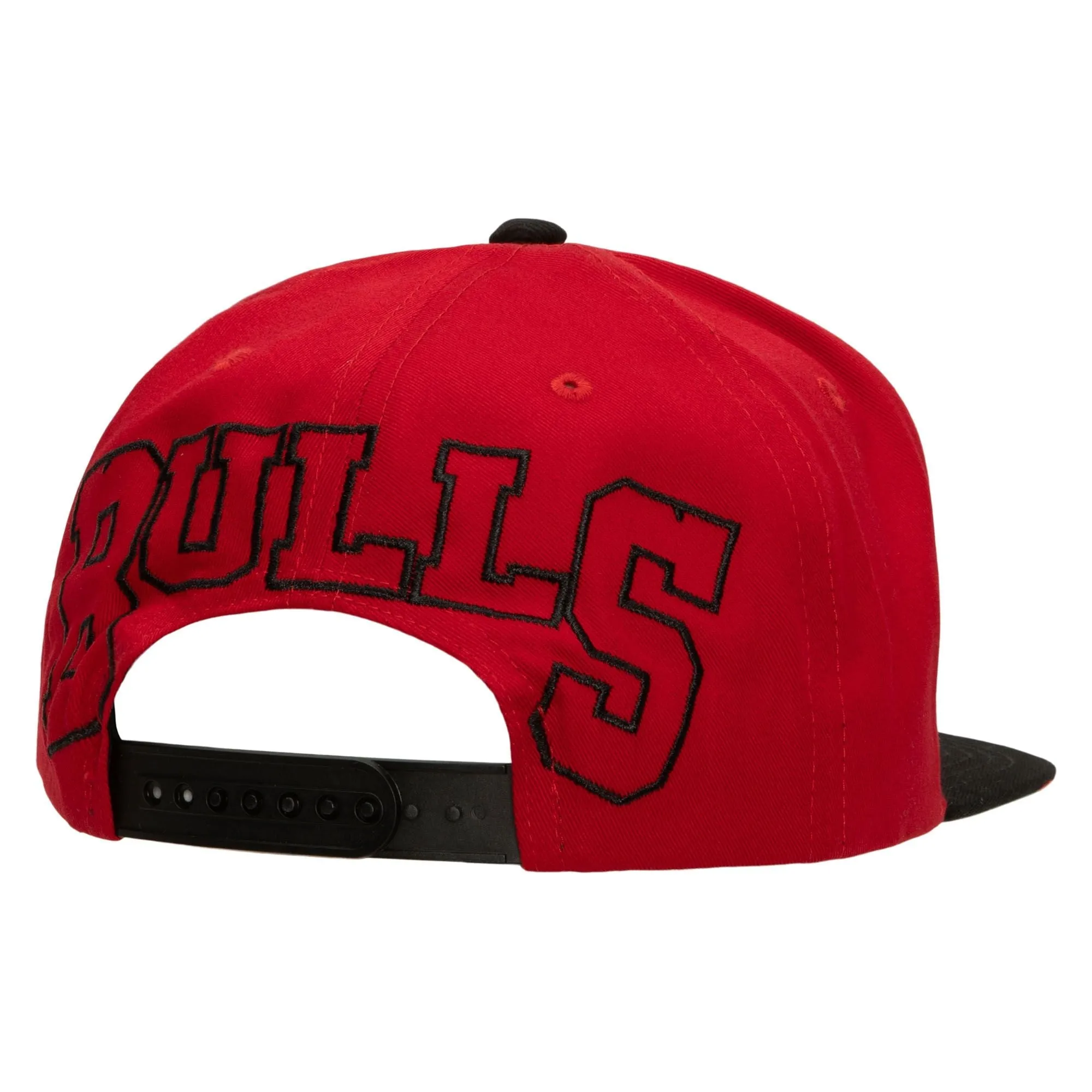 Men's Mitchell & Ness NBA Back In Action Snapback Bulls - Red sold by Zulily product image thumbnail 2