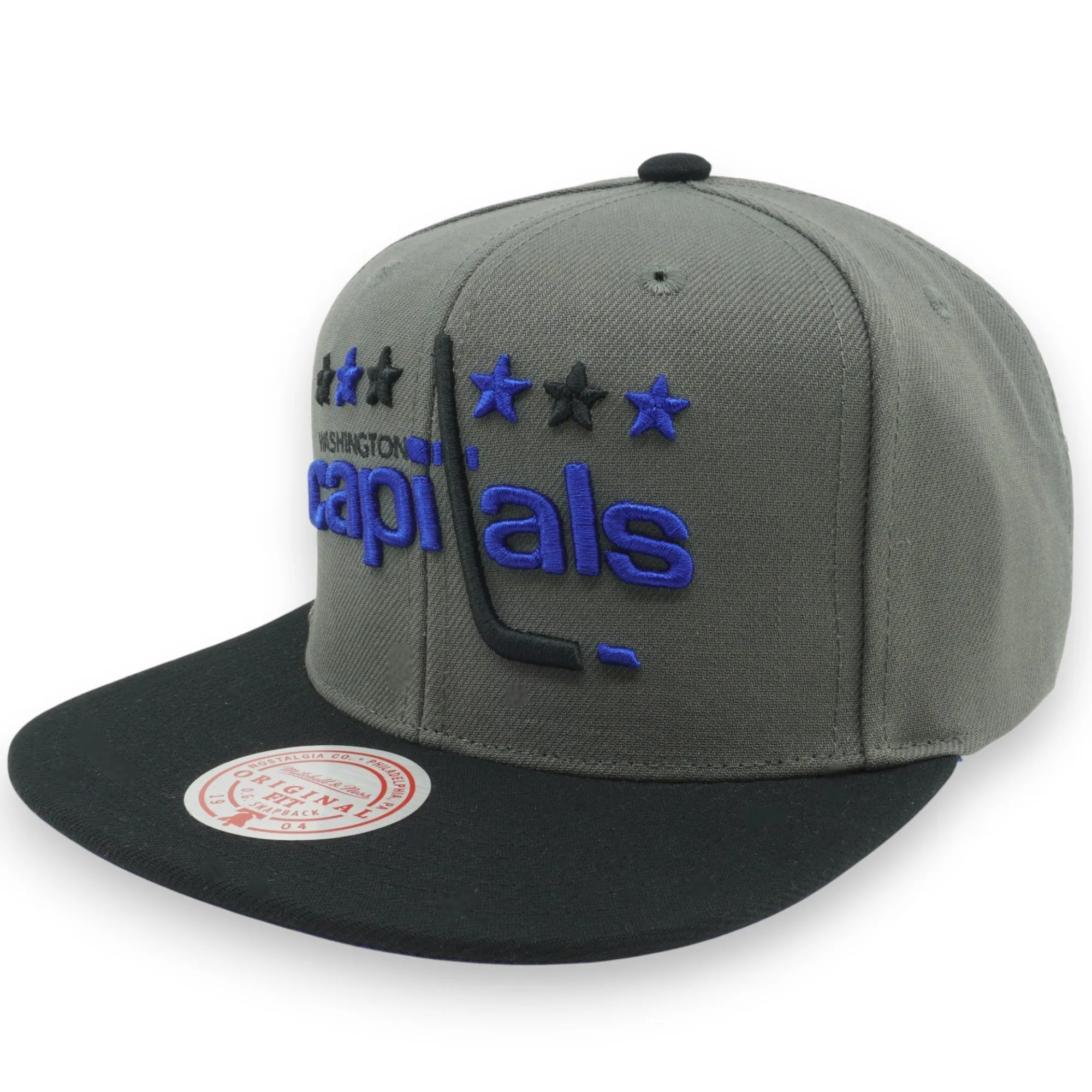 Men's Mitchell & Ness Nhl Storm Front Snapback Vntg Capitals - Grey sold by Zulily product image thumbnail 3