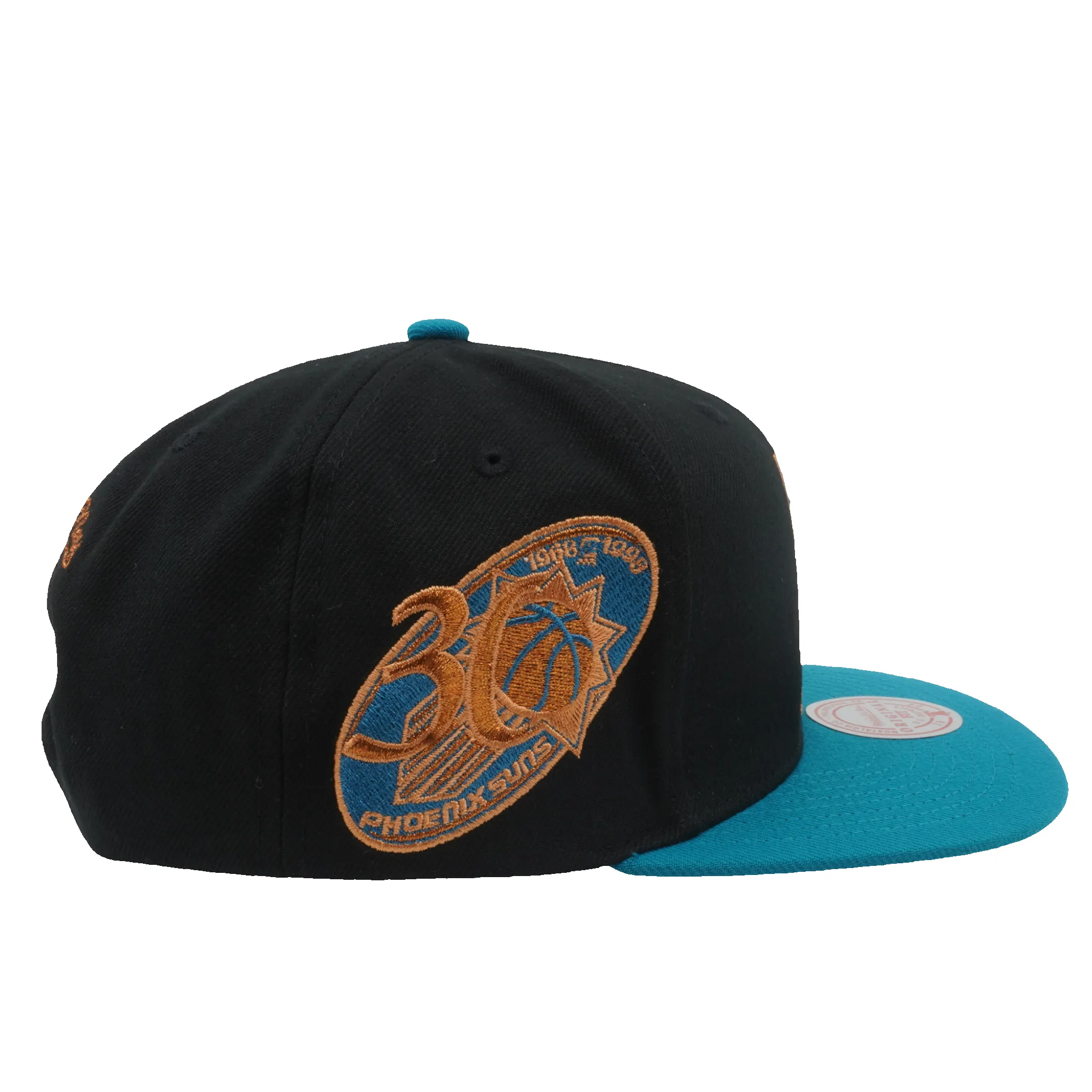 Men's Mitchell & Ness NBA Make Cents Snapback Hwc Suns - Black-Teal sold by Zulily product image thumbnail 4