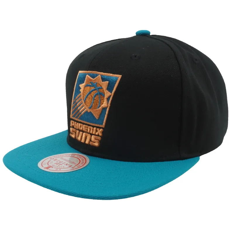 Men's Mitchell & Ness NBA Make Cents Snapback Hwc Suns - Black-Teal sold by Zulily