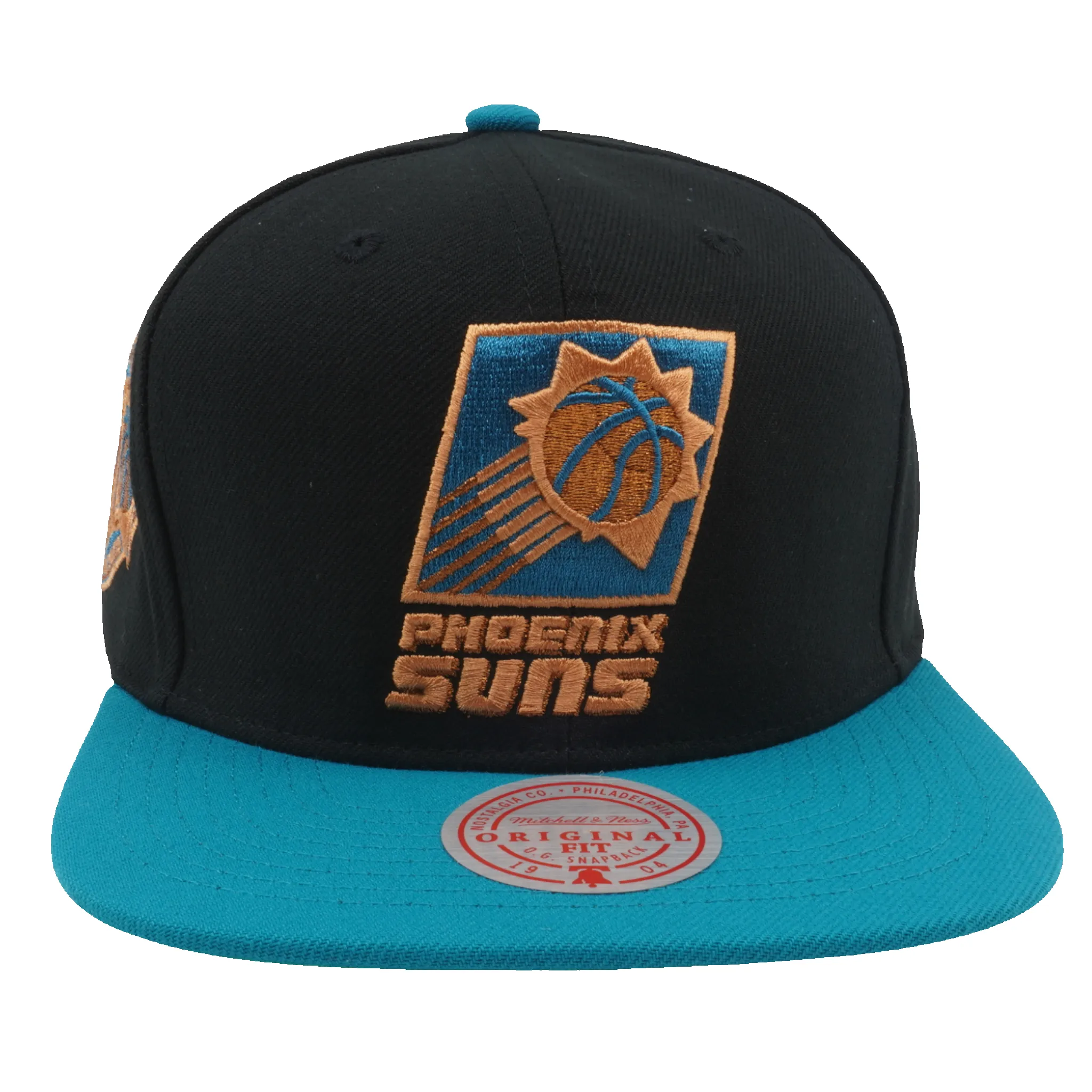 Men's Mitchell & Ness NBA Make Cents Snapback Hwc Suns - Black-Teal sold by Zulily product image thumbnail 2