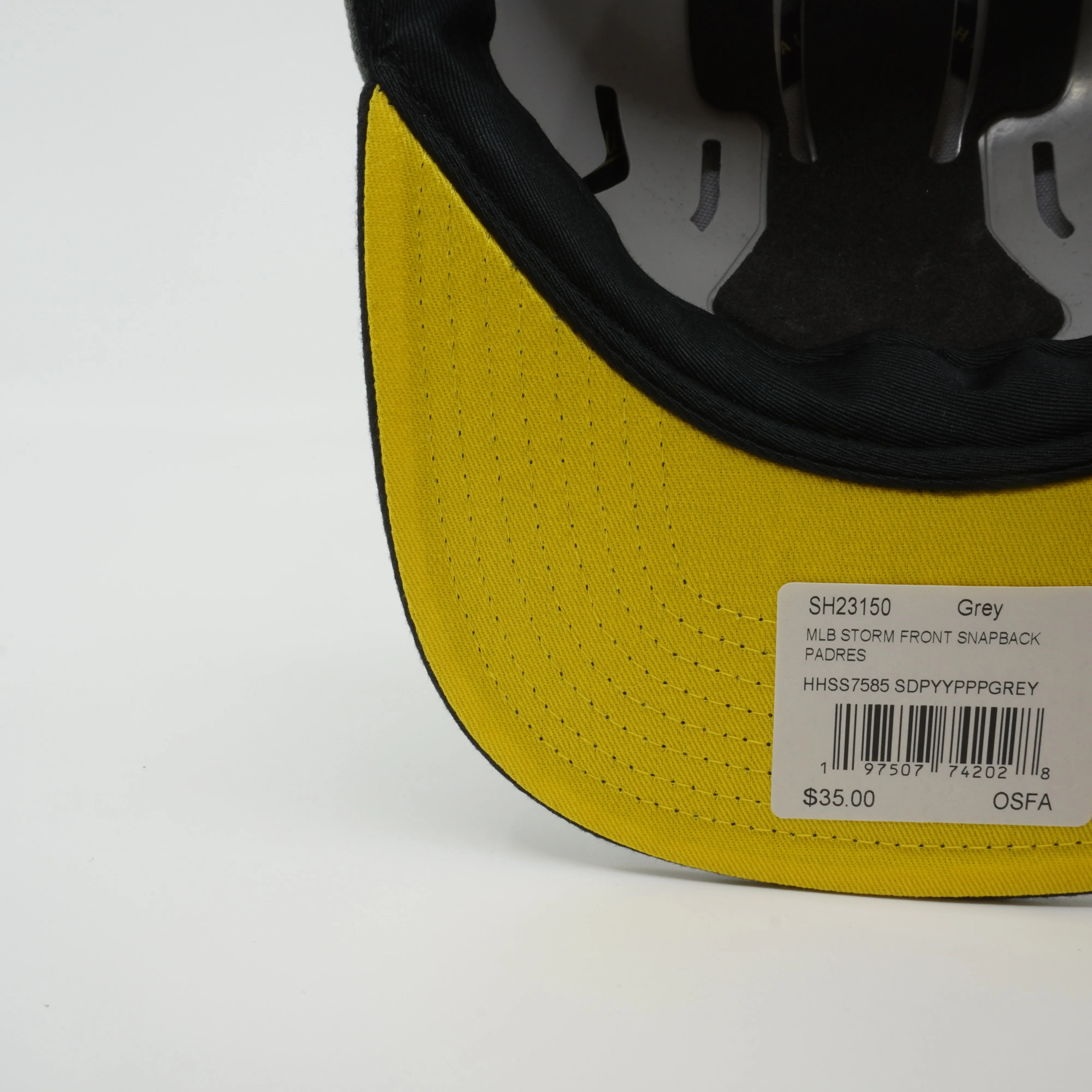 Men's Mitchell & Ness MLB Storm Front Snapback Padres - Grey sold by Zulily product image thumbnail 5